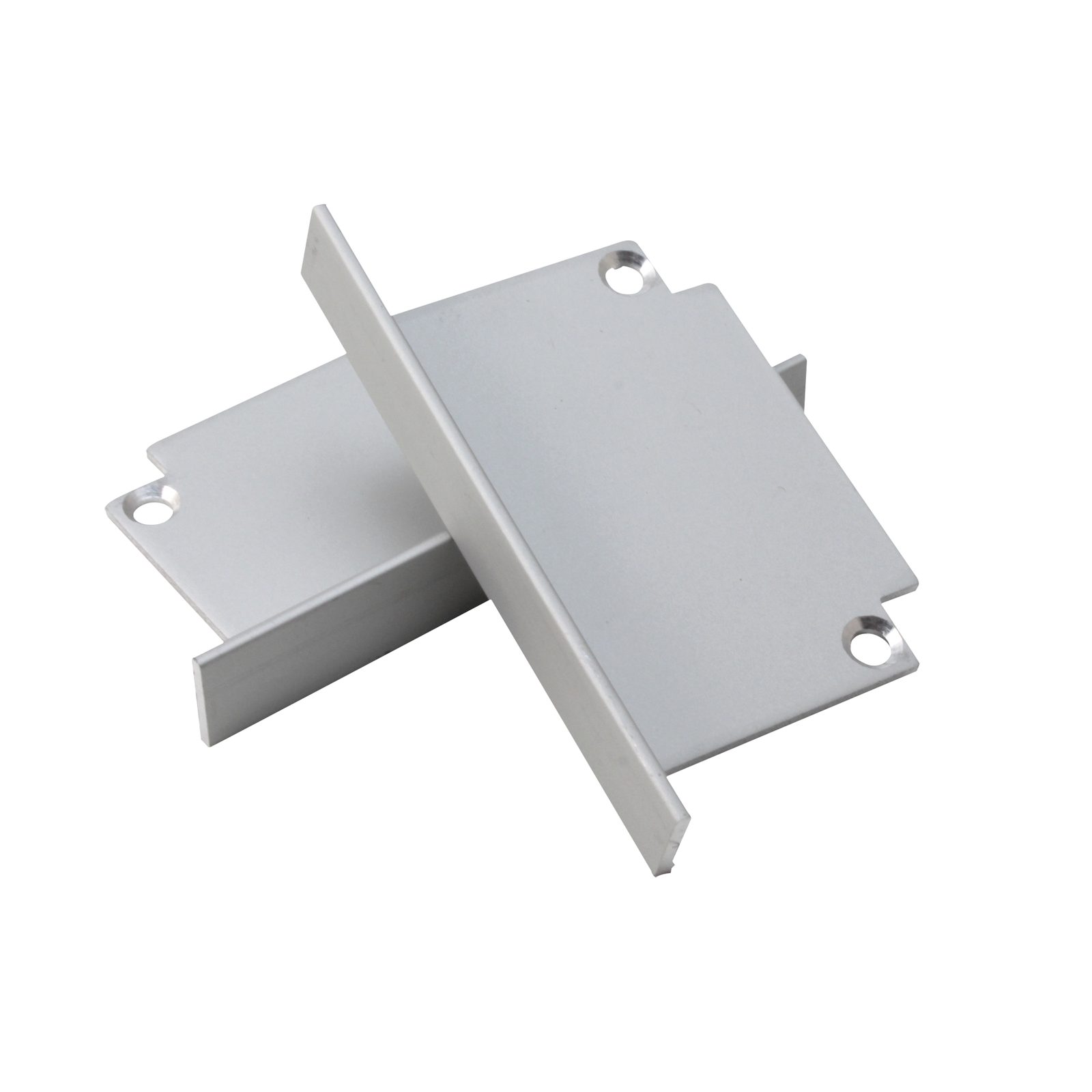 Tappi terminali per Profile Pro 28, set da 2, argento - Artecta A9932413