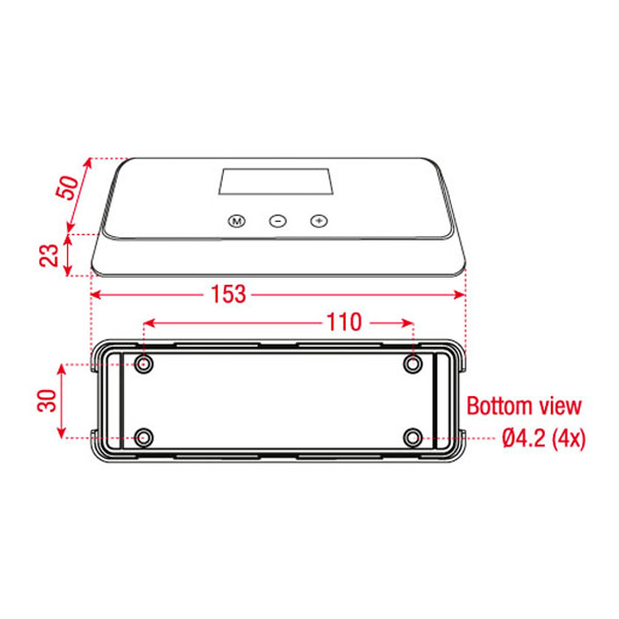 ECOdrive DC 45W RGB(W) Controller DMX - Eldoled A9950032