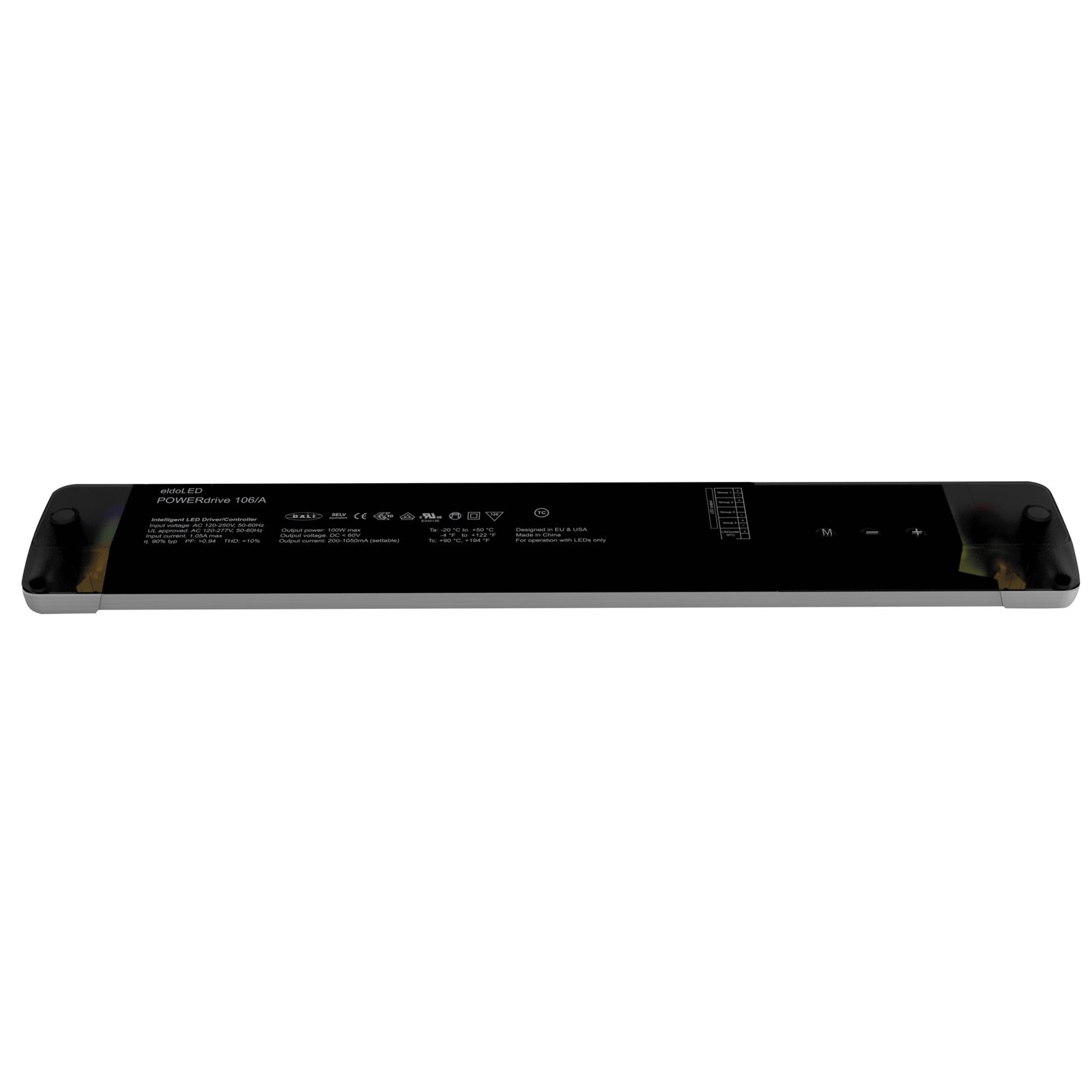 POWERdrive AC 100W RGB(W) Driver DALI/DMX - Eldoled A9950045