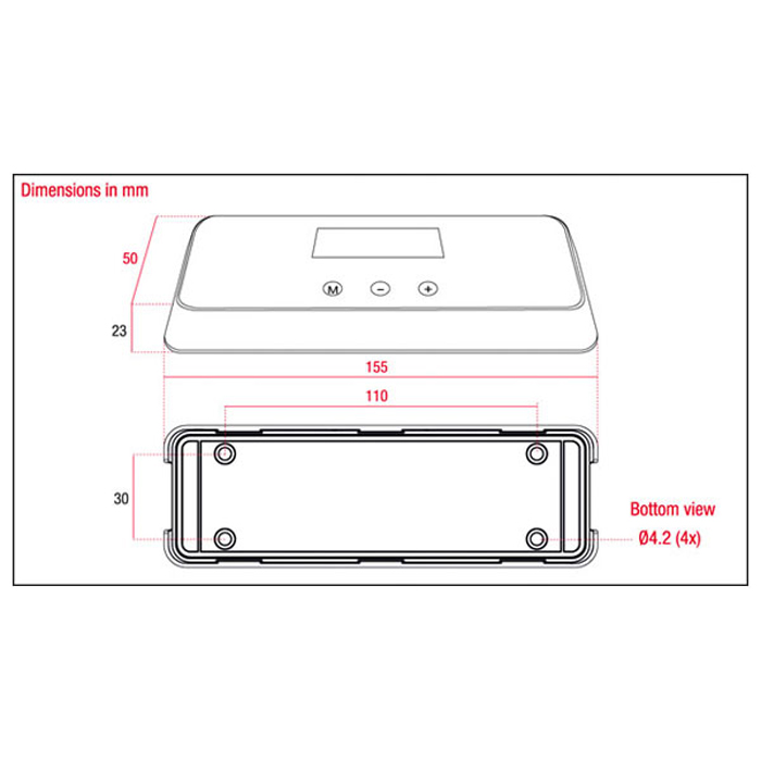Driver LED RGB(W) 180W 4 canali DMX - Eldoled A9950050