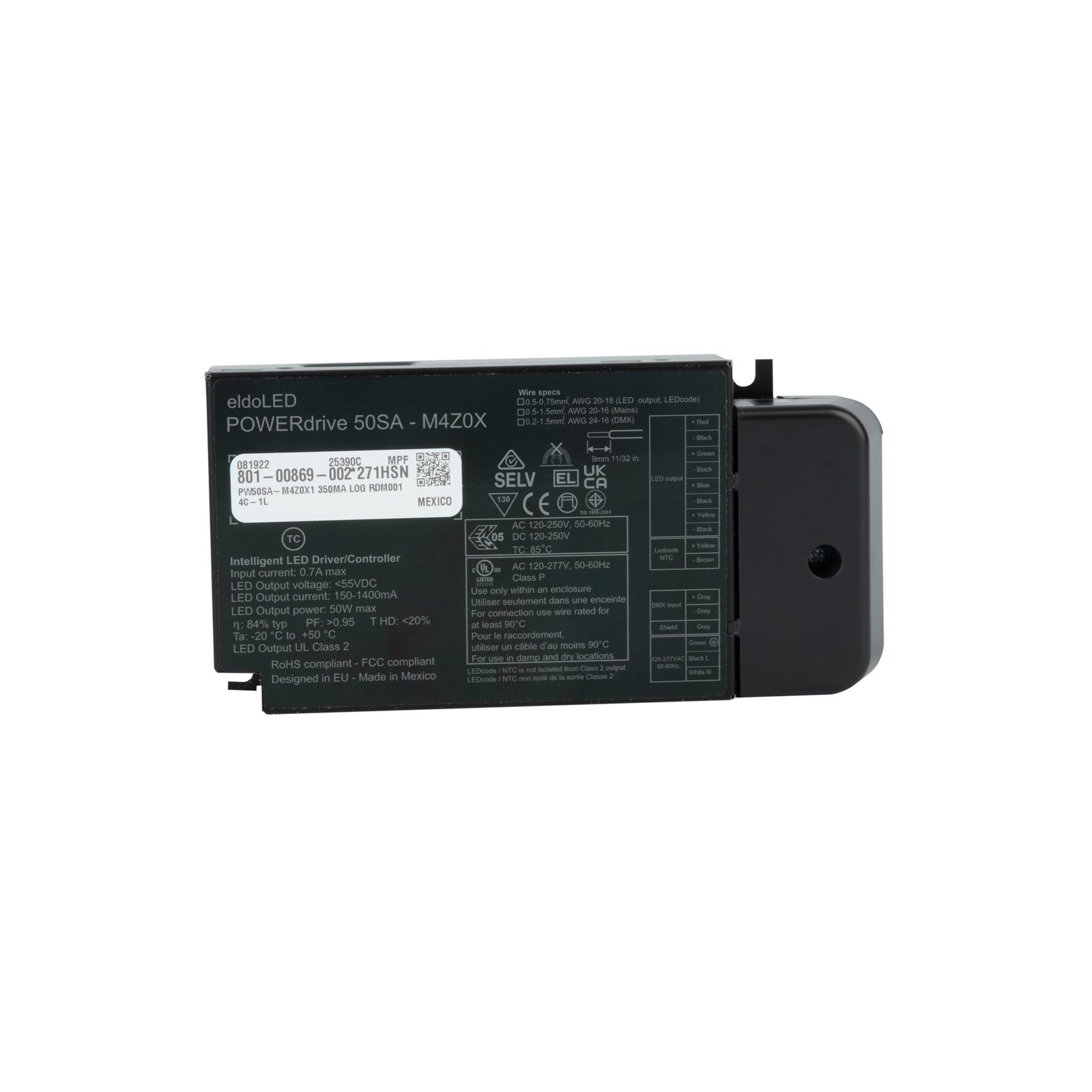 Driver LED POWERdrive AC 50 W DMX Dimmerabile - ELDOLED A9950579
