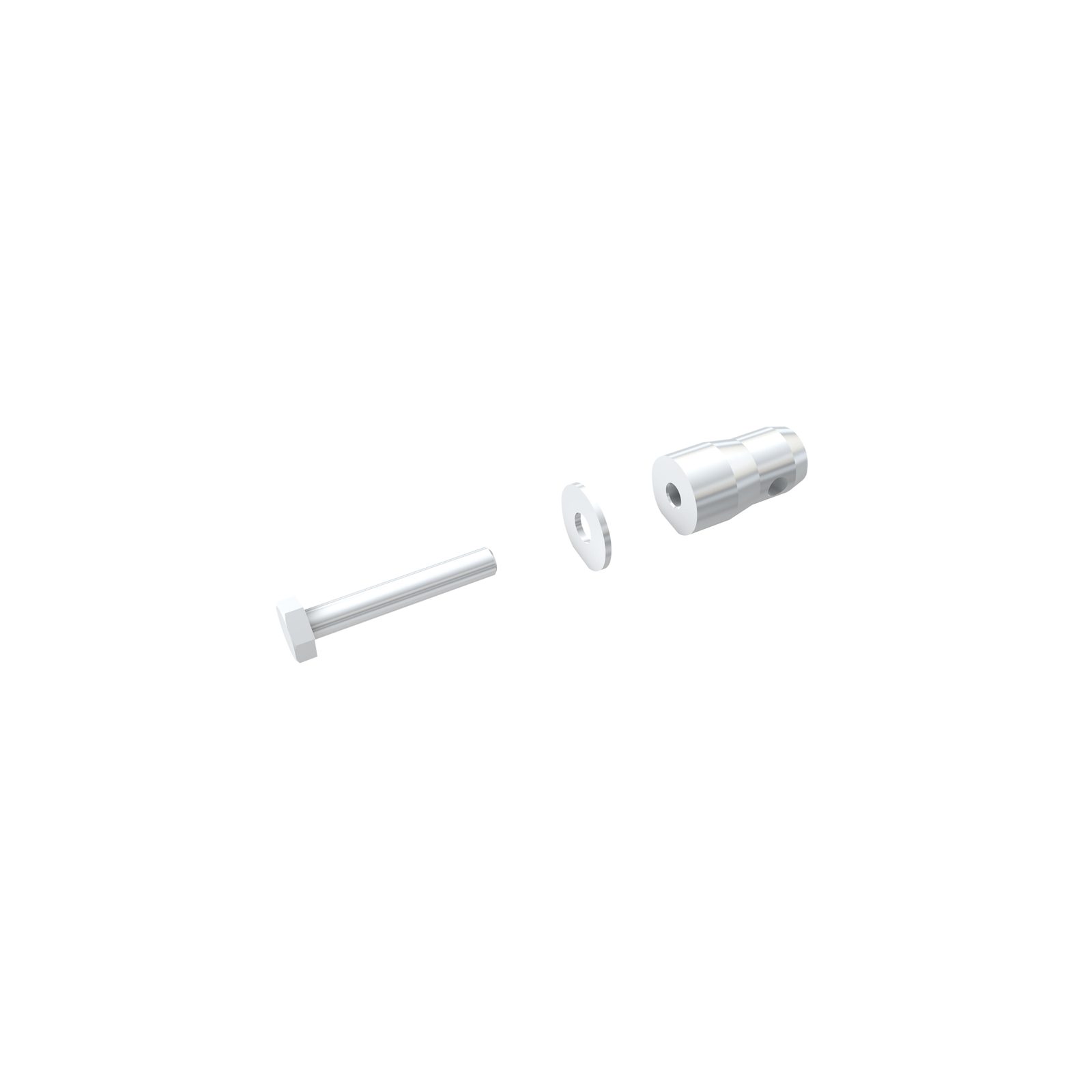 Male fitting con bullone M12x75 per truss P Ø 29,8 mm - MILOS CON70B