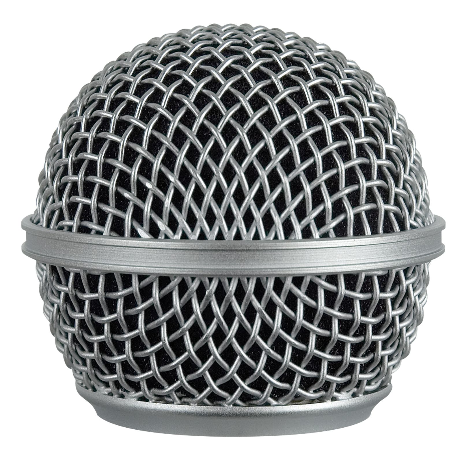 Griglia per microfono PL-08(S) in alluminio argentata - Showgear D1312