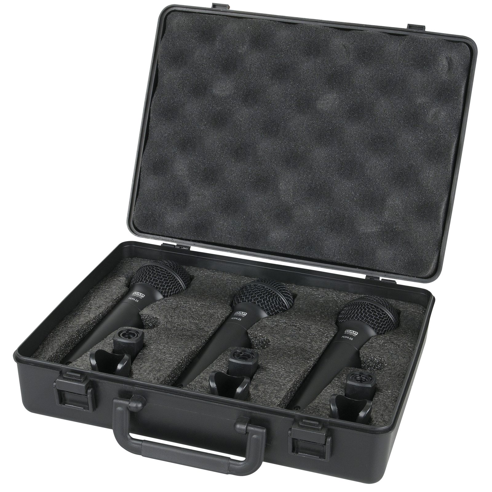 Set microfono dinamico 3 pezzi PDM-Pack - DAP D1344