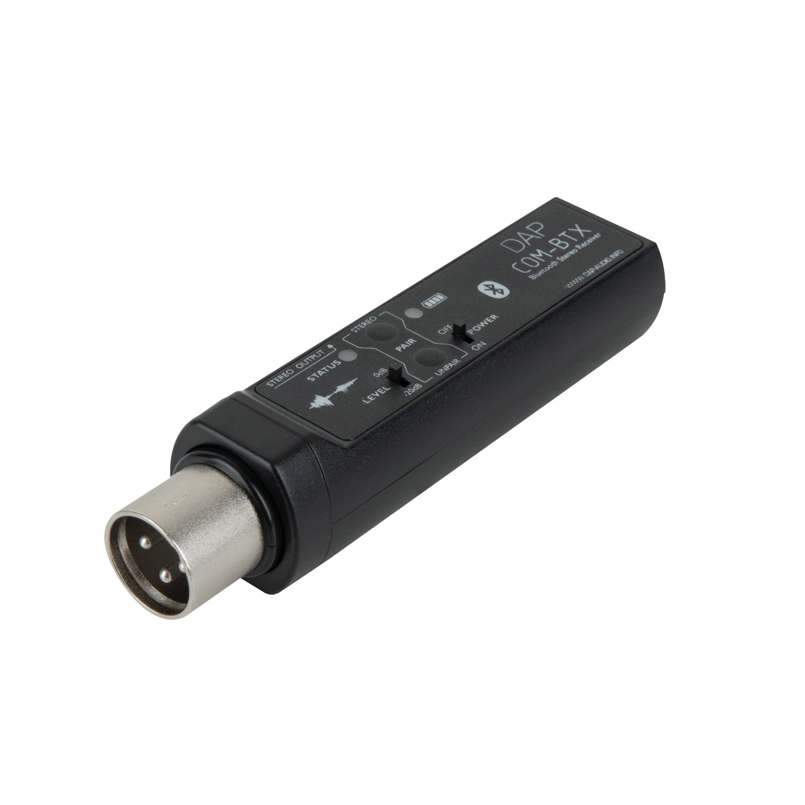 Ricevitore audio Bluetooth 5.0 XLR/Jack - DAP COM-BTX