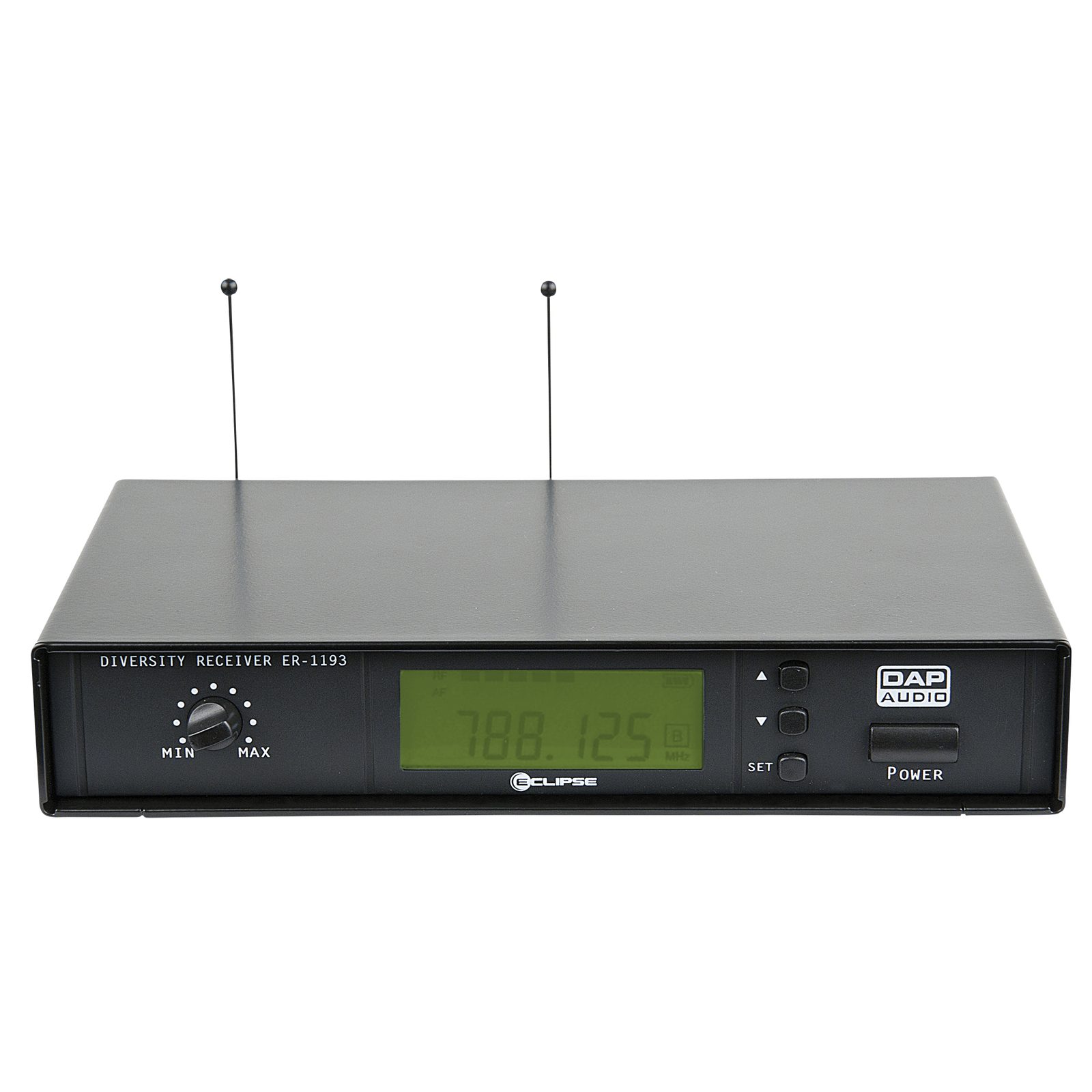 Ricevitore UHF true diversity 1 canale 193 freq. 614-638 MHz - DAP D145061B