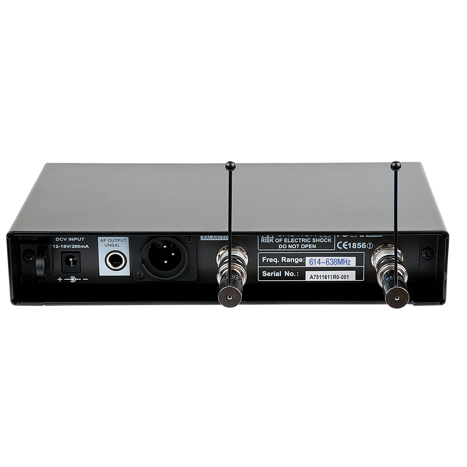 Ricevitore UHF true diversity 1 canale 193 freq. 614-638 MHz - DAP D145061B