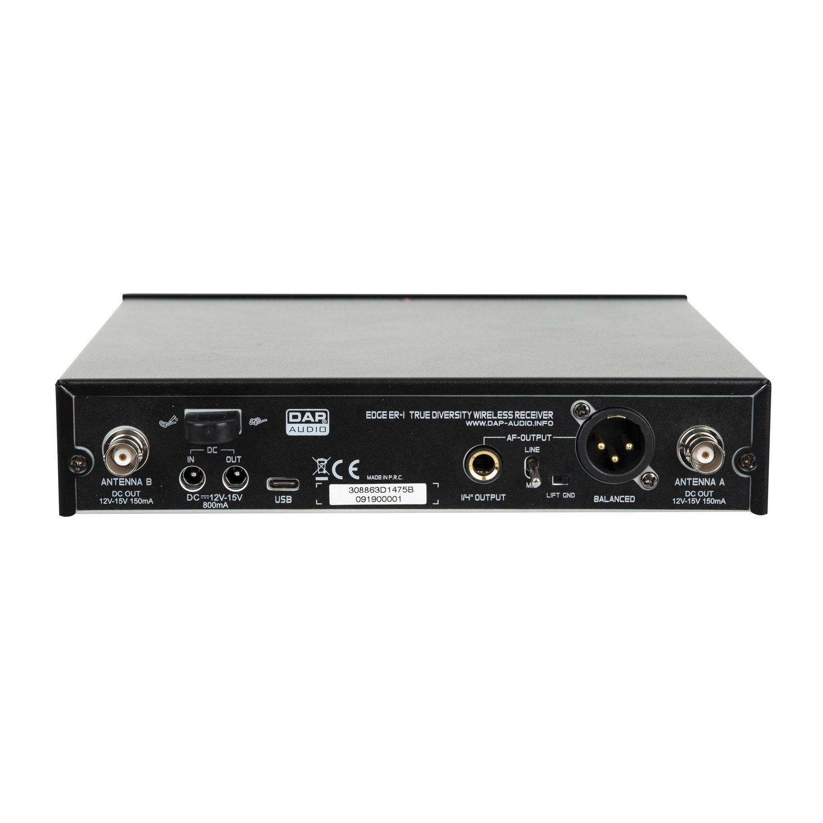 Sistema microfono wireless portatile EDGE EHS-1 - DAP D1475B