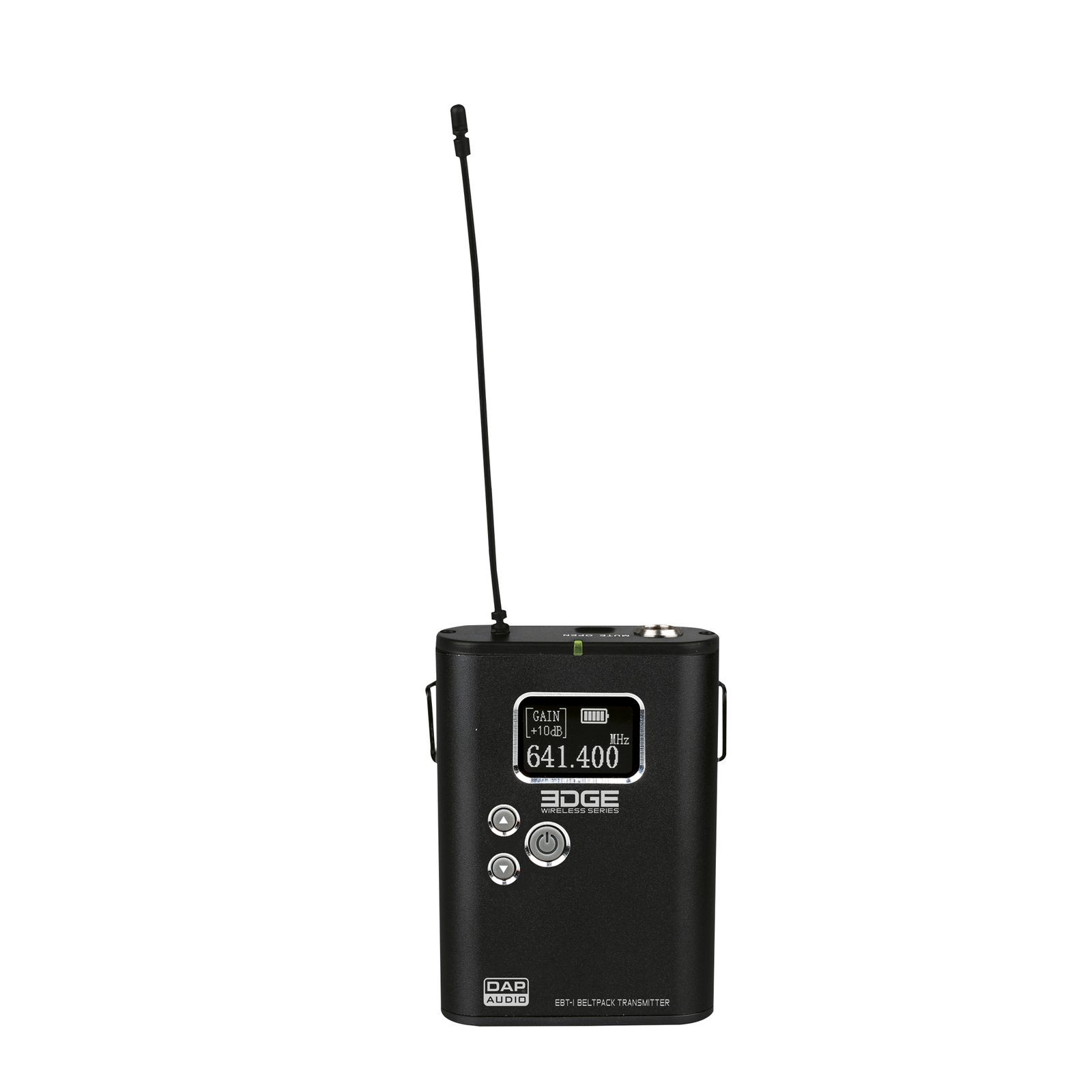 Trasmettitore beltpack wireless EDGE EBT-1 610-670 MHz - DAP D1478B