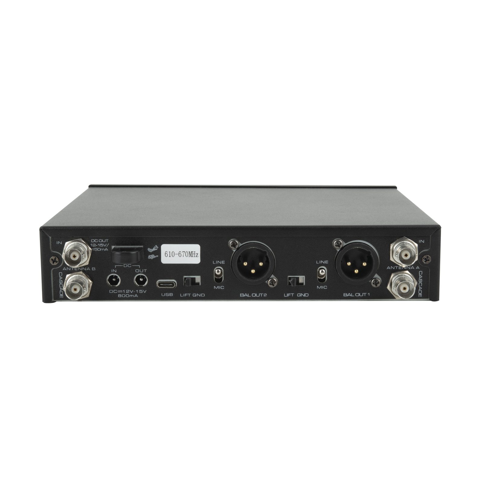 Sistema microfono wireless doppio EDGE EHS-2 - DAP D1479B