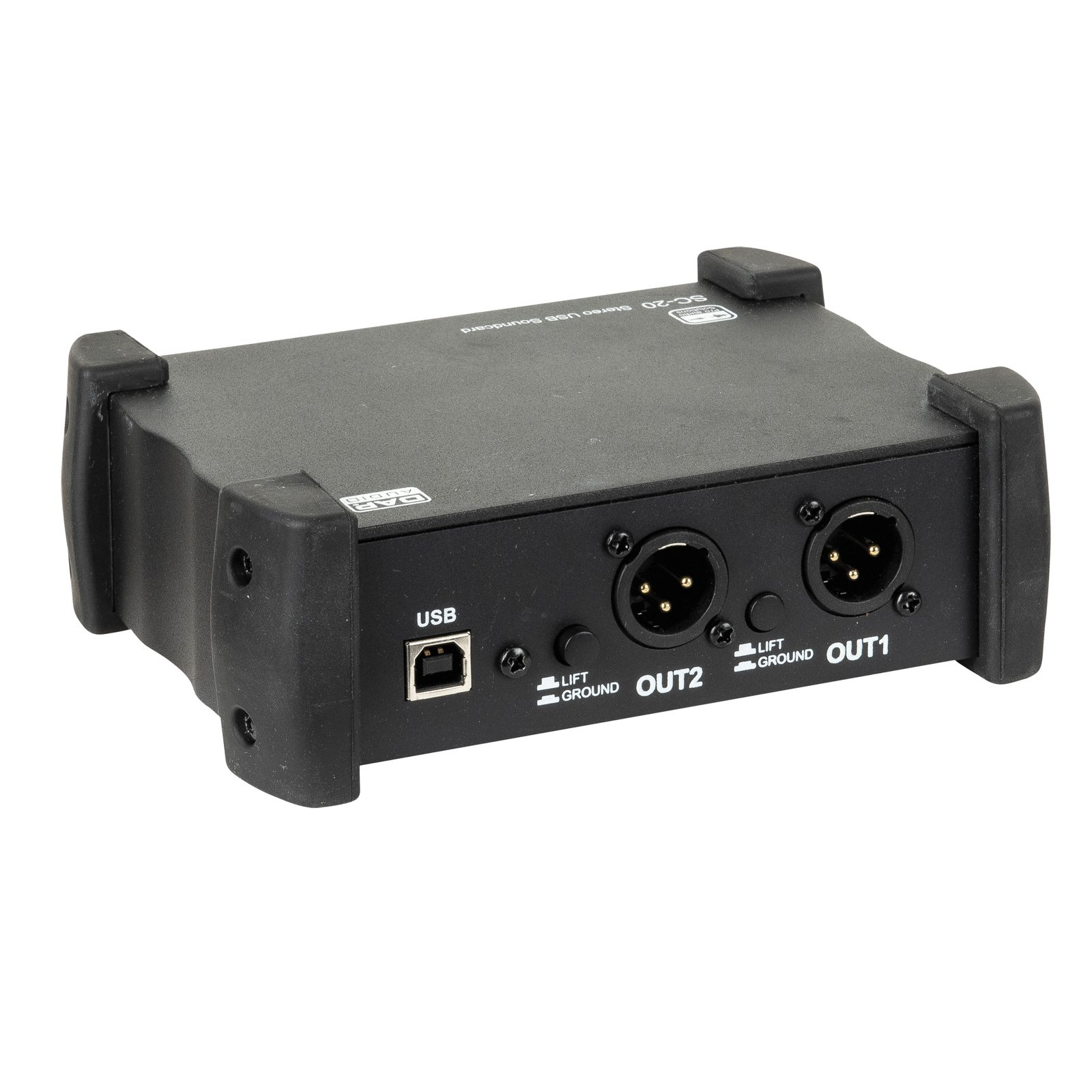 Interfaccia audio USB stereo 2 canali XLR - DAP SC-20 D1529