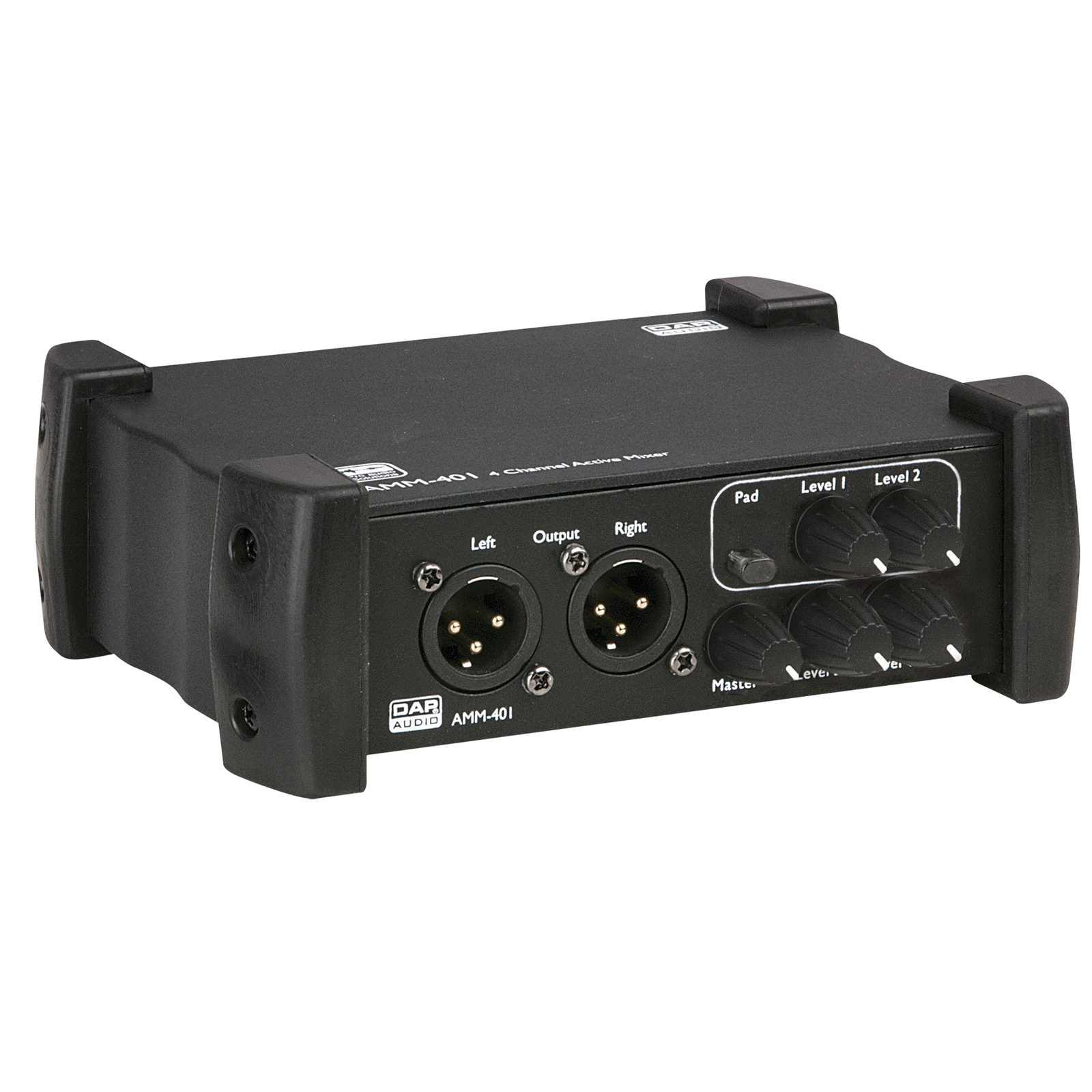 Mixer attivo 4 canali - Ingressi mono/stereo - DAP D1532