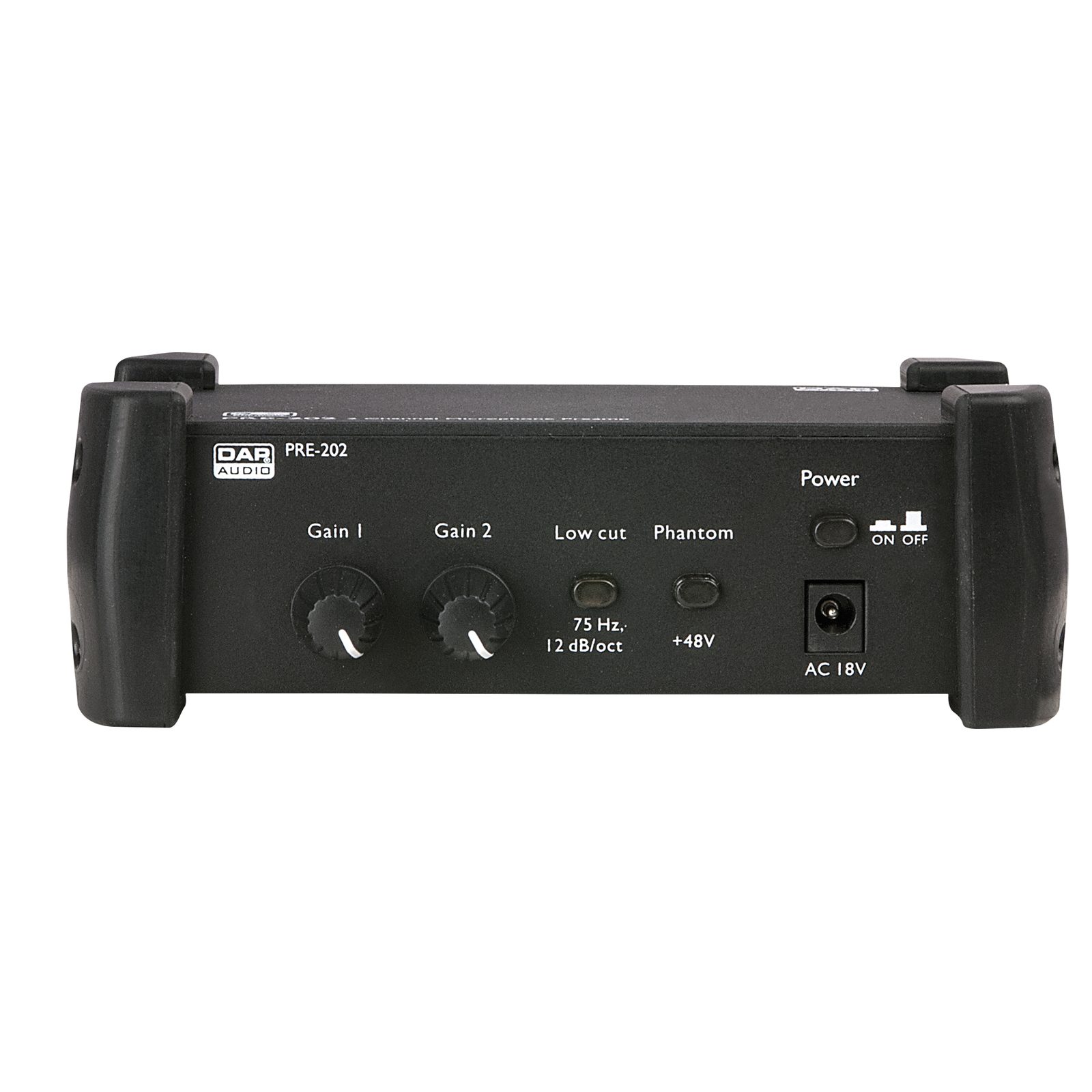 Preamplificatore microfono 2 canali con phantom +48V - DAP D1533