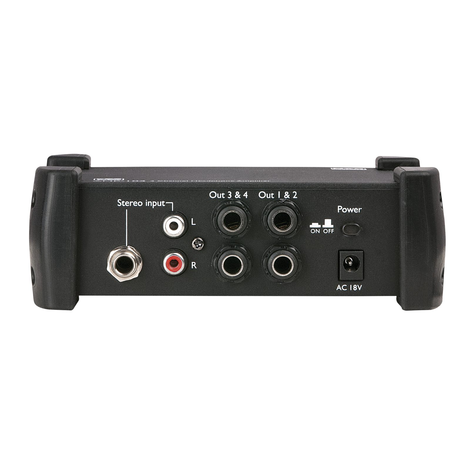 Amplificatore per cuffie 4 canali - 8 uscite - DAP D1536