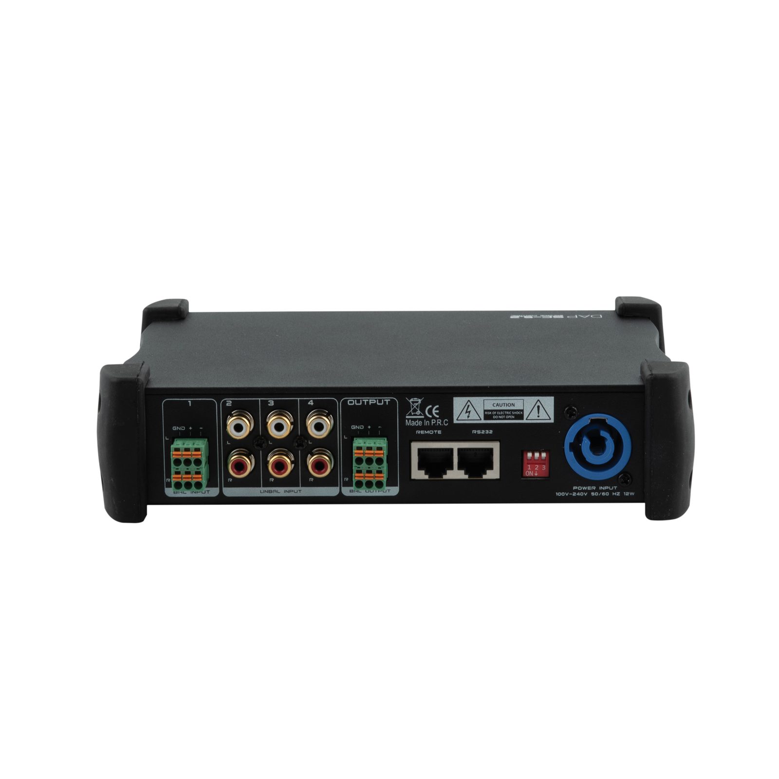 Selettore di sorgente audio stereo 5 ingressi con controllo volume e telecomando - DAP D1540