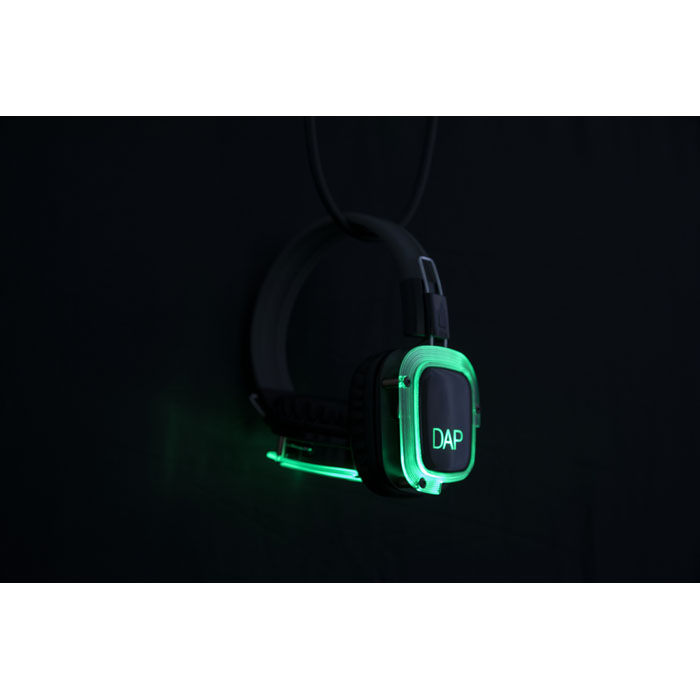 Cuffie Silent Disco 3 canali LED RGB pieghevoli - DAP D1821