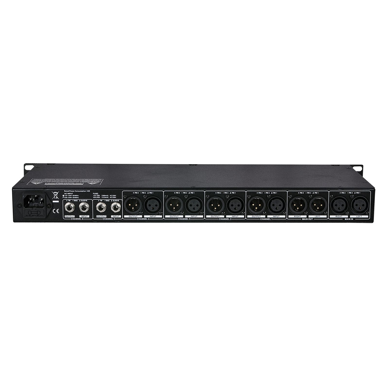 AS-8 Mixer/Splitter audio 8 canali - DAP D1904