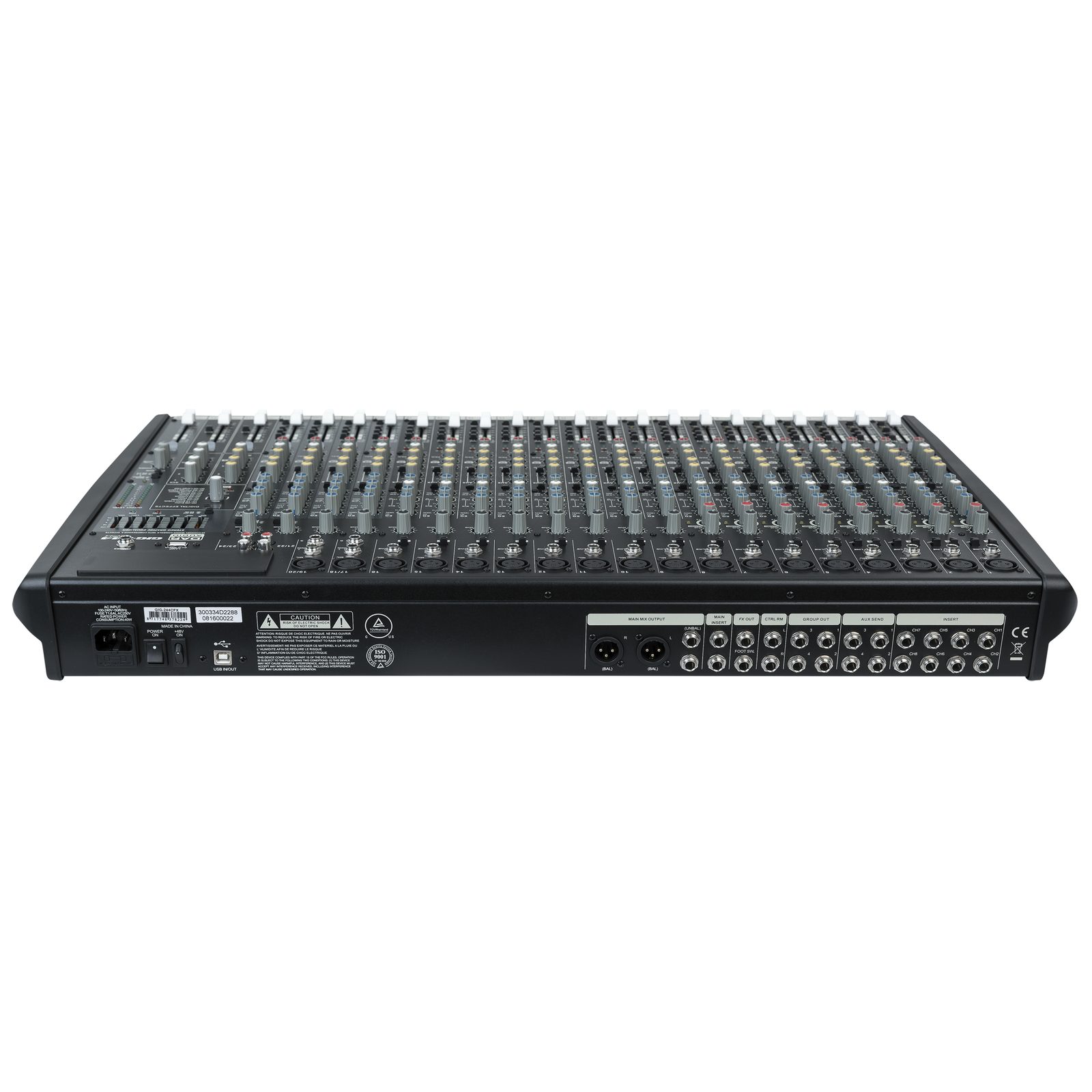 Mixer analogico 24 canali GIG-244CFX - DAP D2288