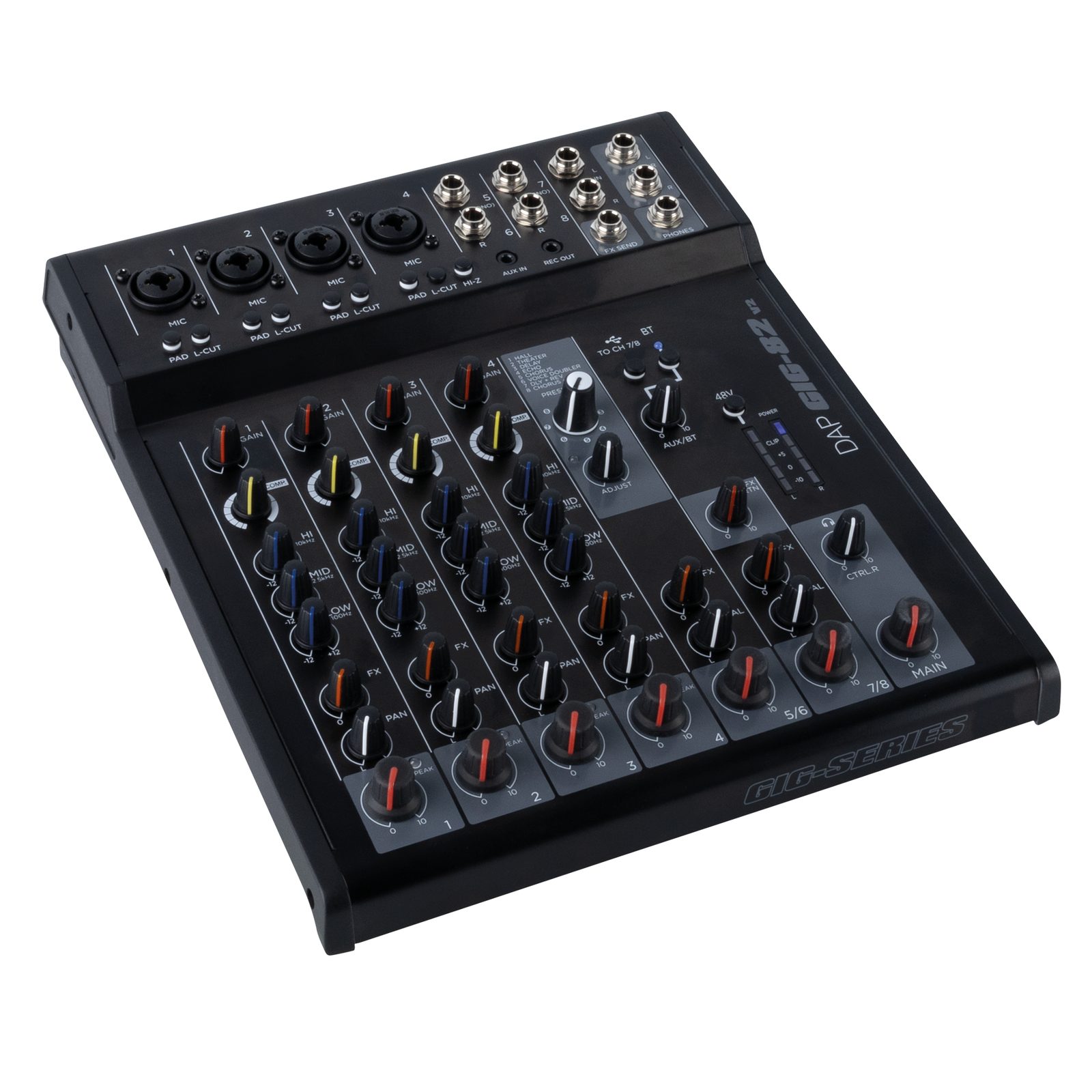 Console di mixaggio analogica 8 canali - DAP D2402