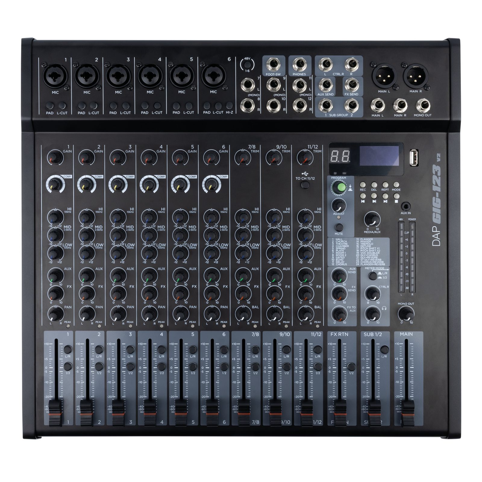 Mixer analogico 12 canali - DAP D2403