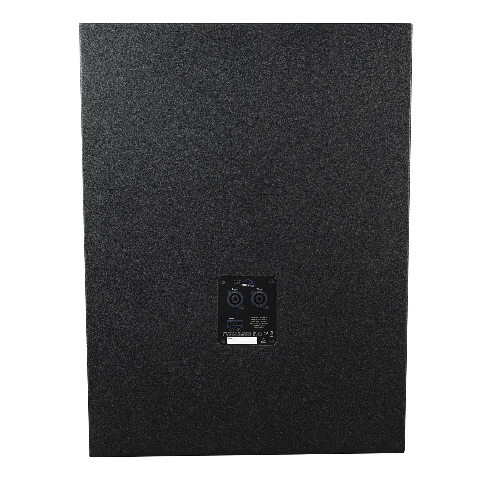 Subwoofer passivo 18" 400W RMS SPL 122dB - DAP D3629