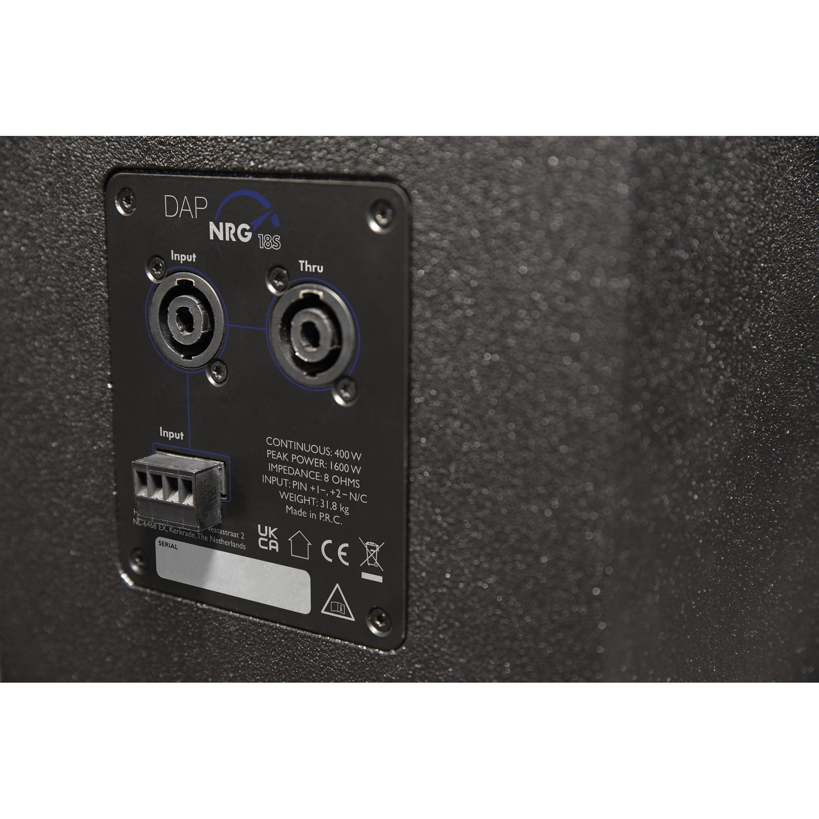 Subwoofer passivo 18" 400W RMS SPL 122dB - DAP D3629