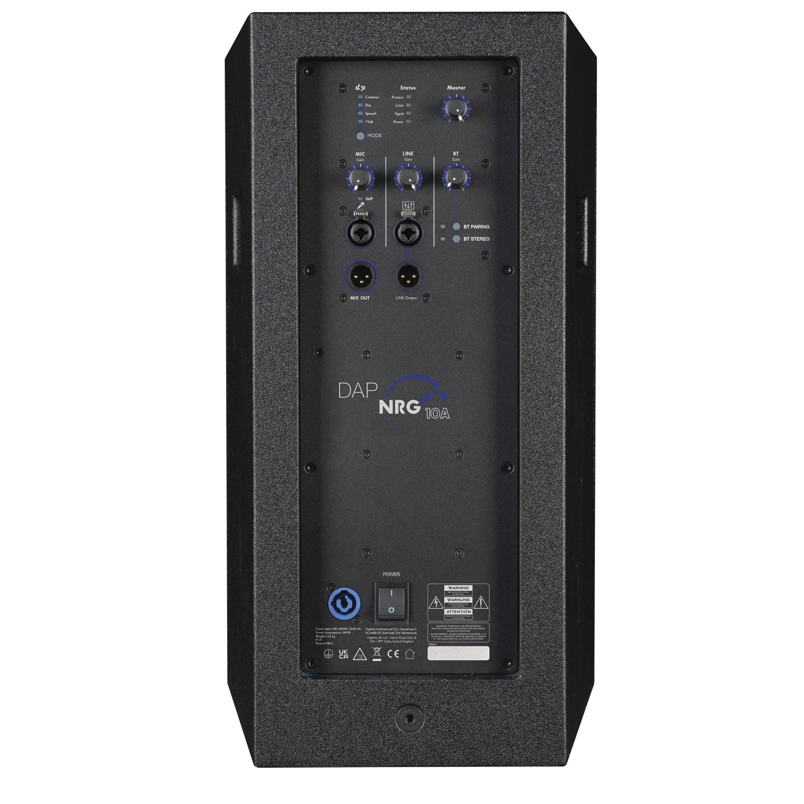 Altoparlante attivo a gamma completa NRG-10A - DAP D3654
