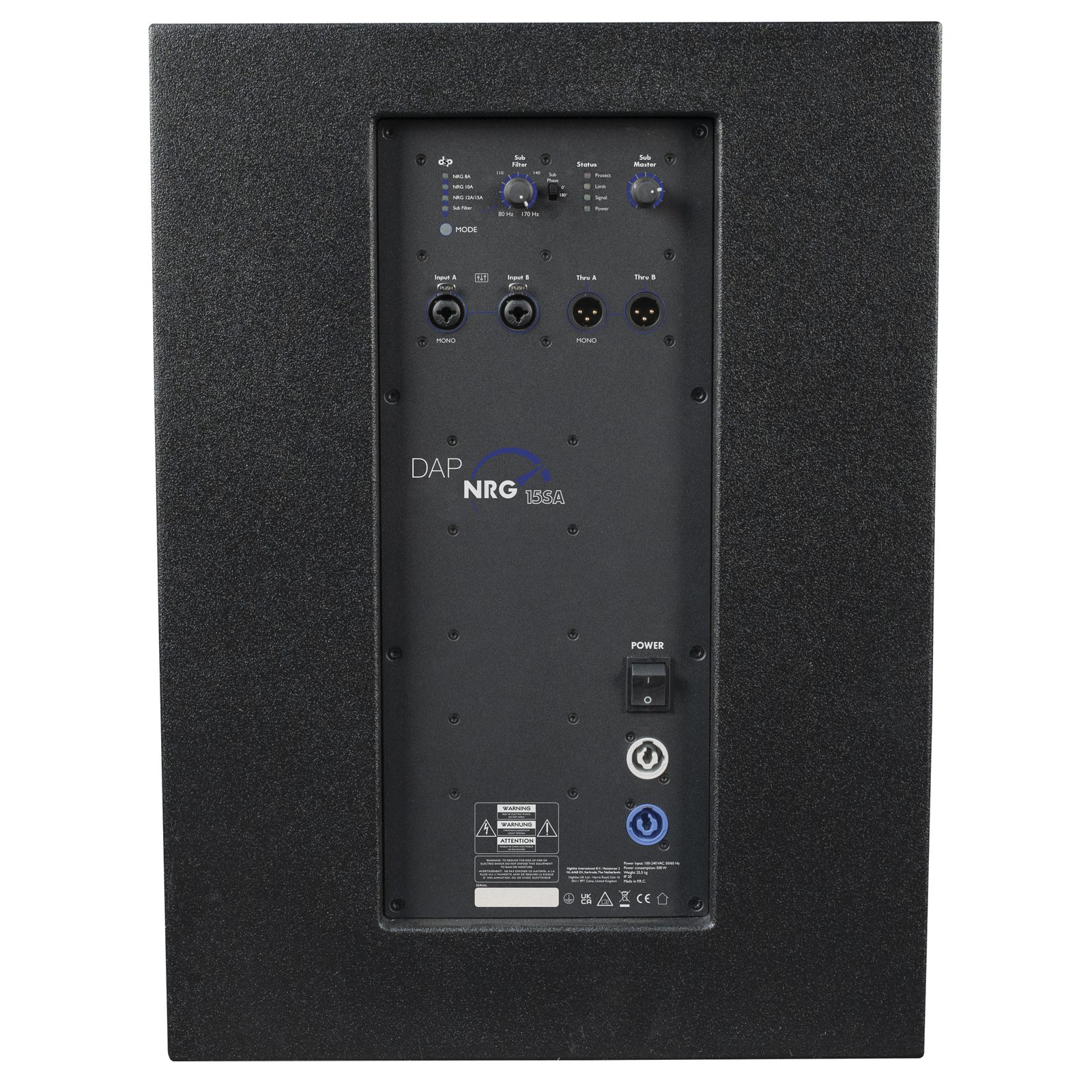 Subwoofer attivo NRG-15SA - DAP D3658