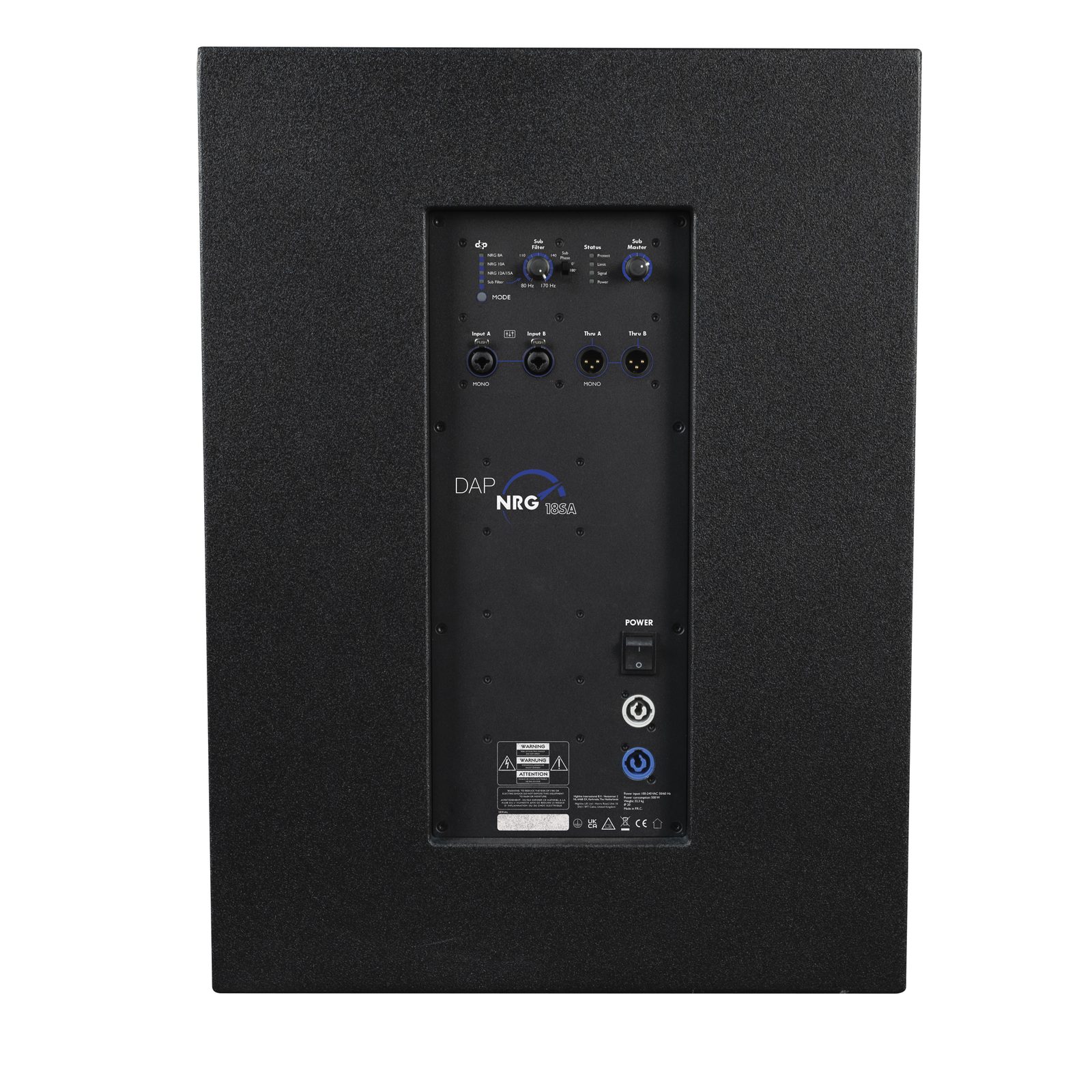 Subwoofer attivo NRG-18SA - DAP D3659