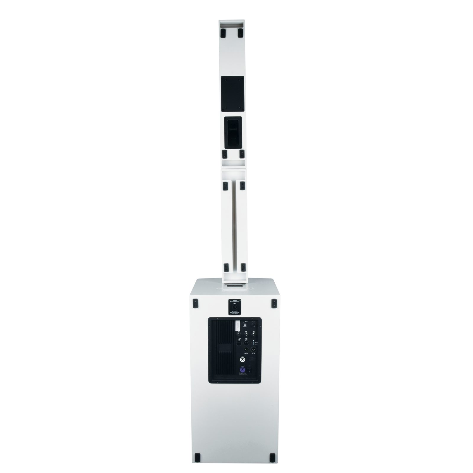 Sistema diffusori attivi Frigga White (subwoofer 12", colonna 6x4", 1000W RMS) - DAP D3881