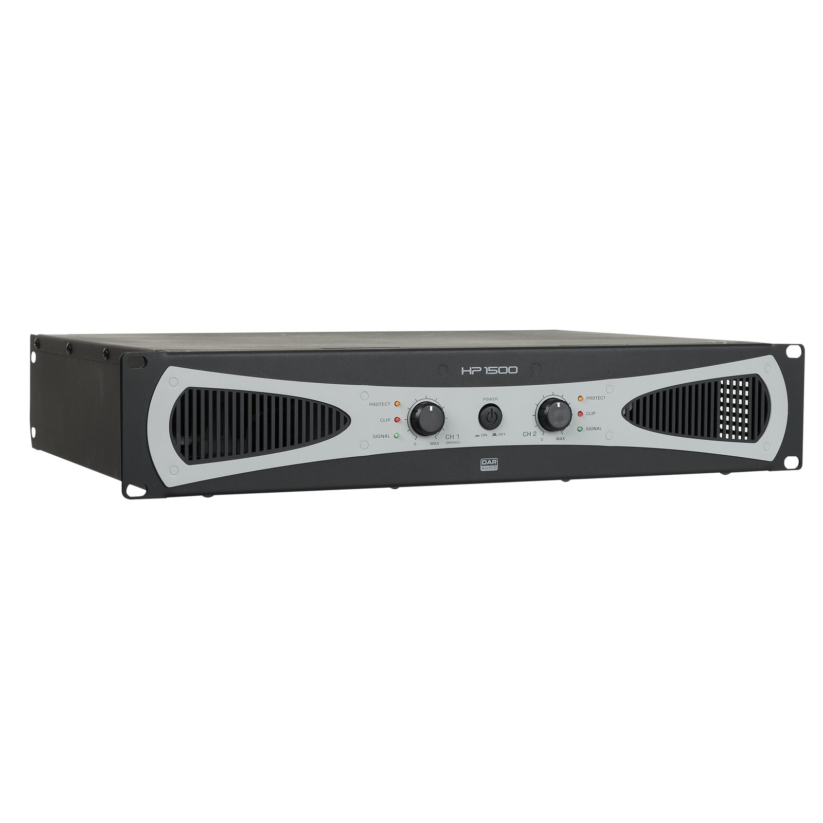 Amplificatore di potenza HP-1500 2x750W (4 Ohm) classe H 19" 2U - DAP D4177