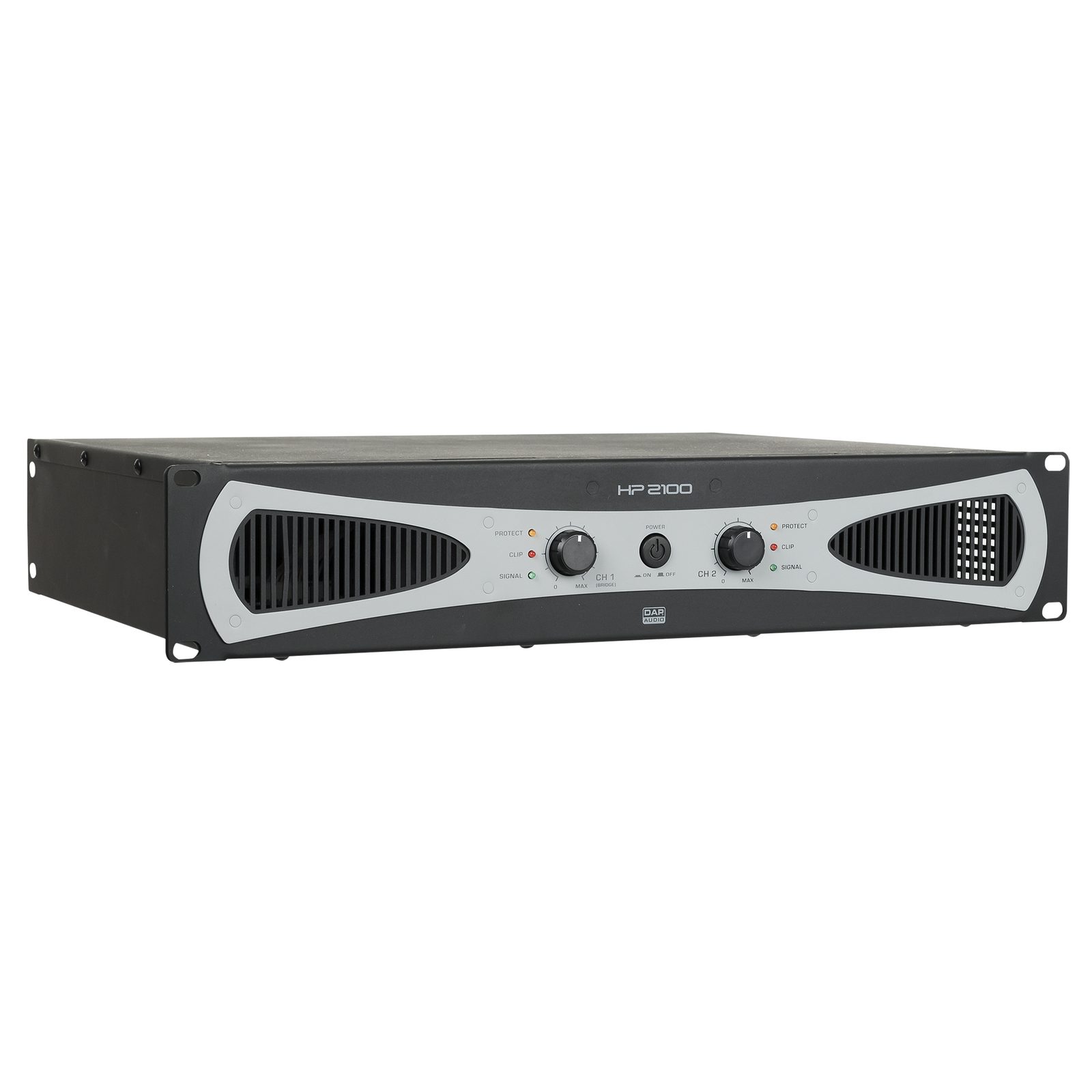 Amplificatore di potenza HP-2100 2x1000W (4 Ohm) classe H 19" 2U - DAP D4178