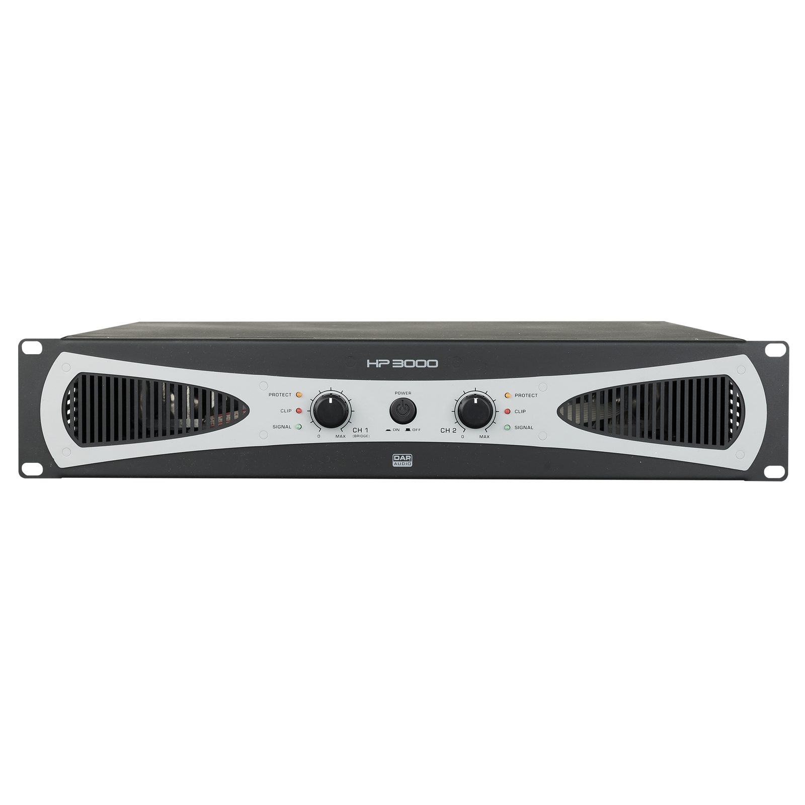 Amplificatore di potenza HP-3000 2x1400W (4 Ohm) classe H 19" 2U - DAP D4179