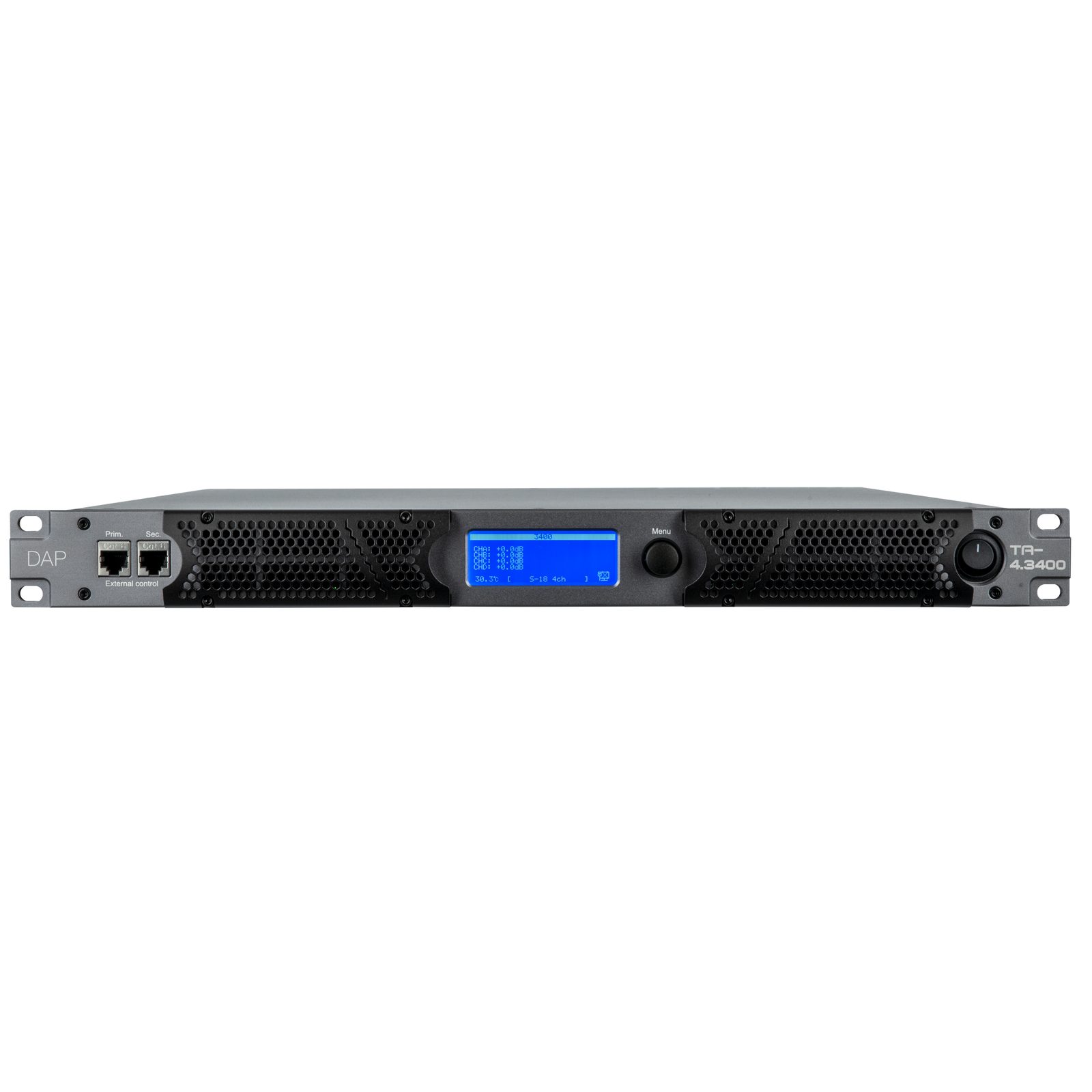 Amplificatore DSP 4 canali 3400W 1U - DAP D4225