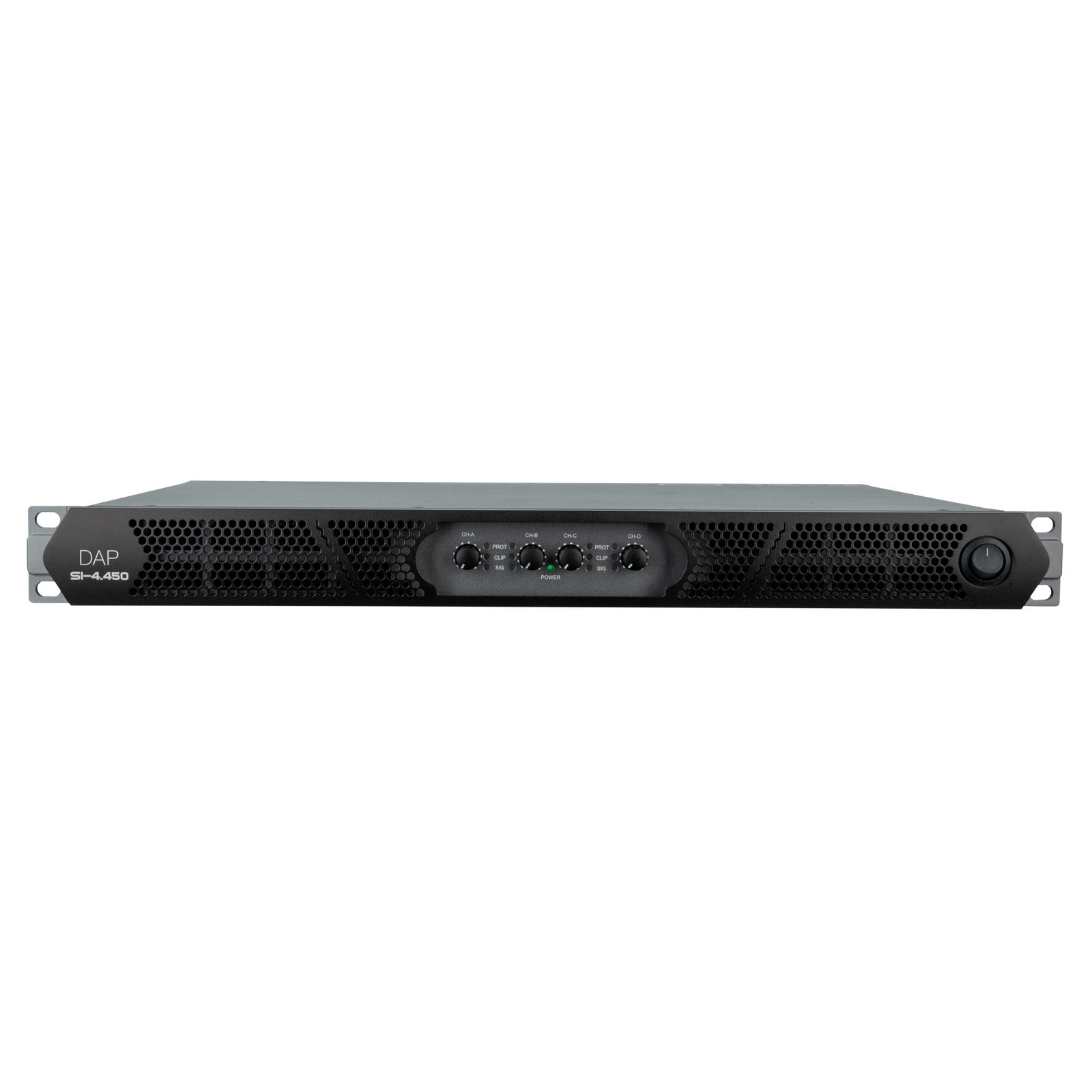 Amplificatore Classe D 4 canali 450W 1U installazione fissa - DAP D4243