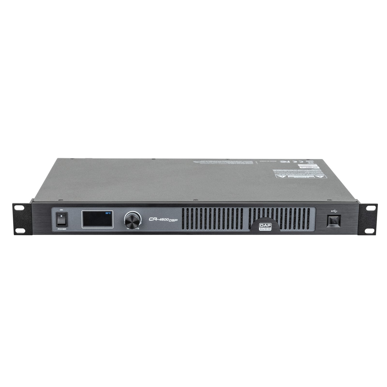 Amplificatore digitale 4 canali 500W DSP 70/100V - DAP D4515