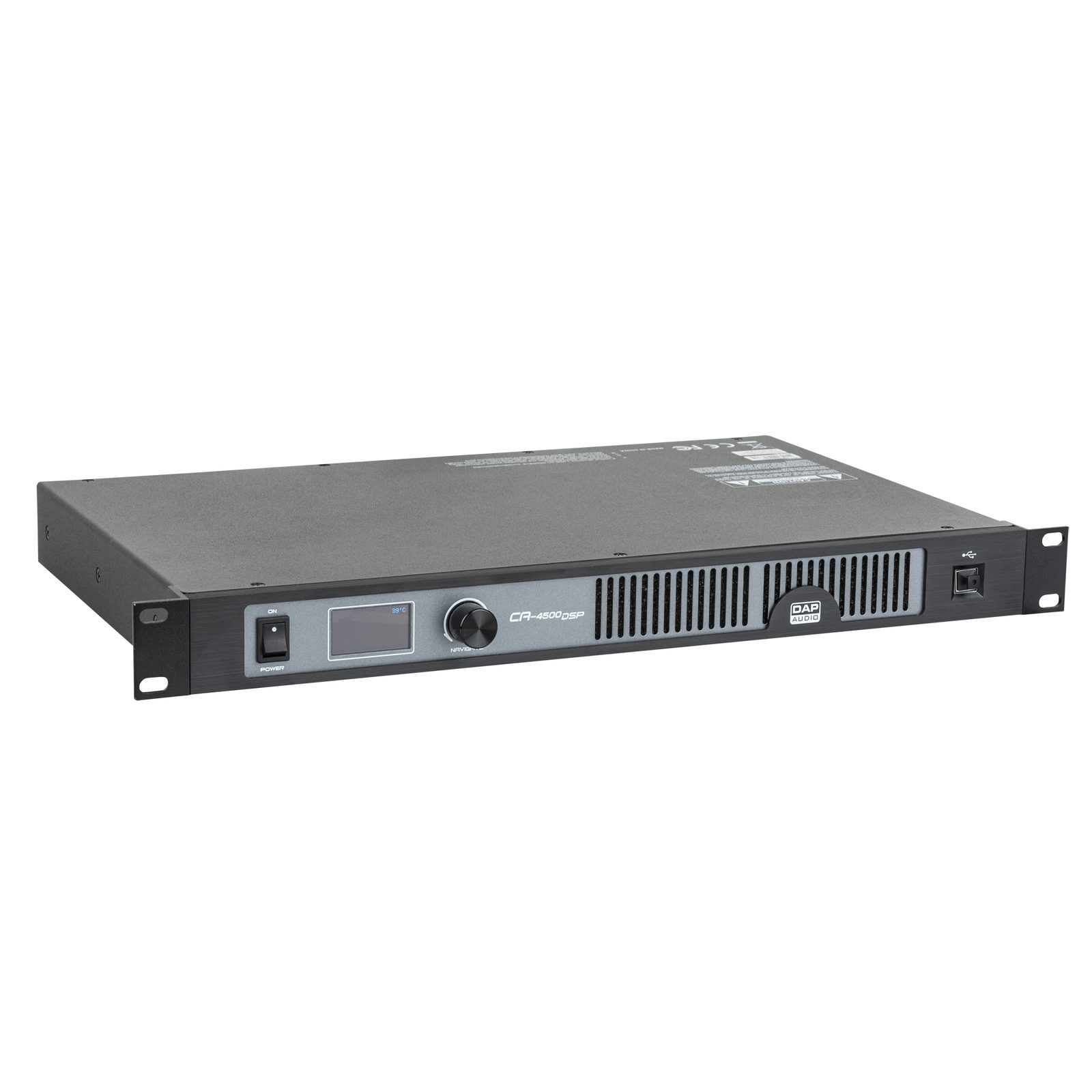 Amplificatore digitale 4 canali 500W DSP 70/100V - DAP D4515
