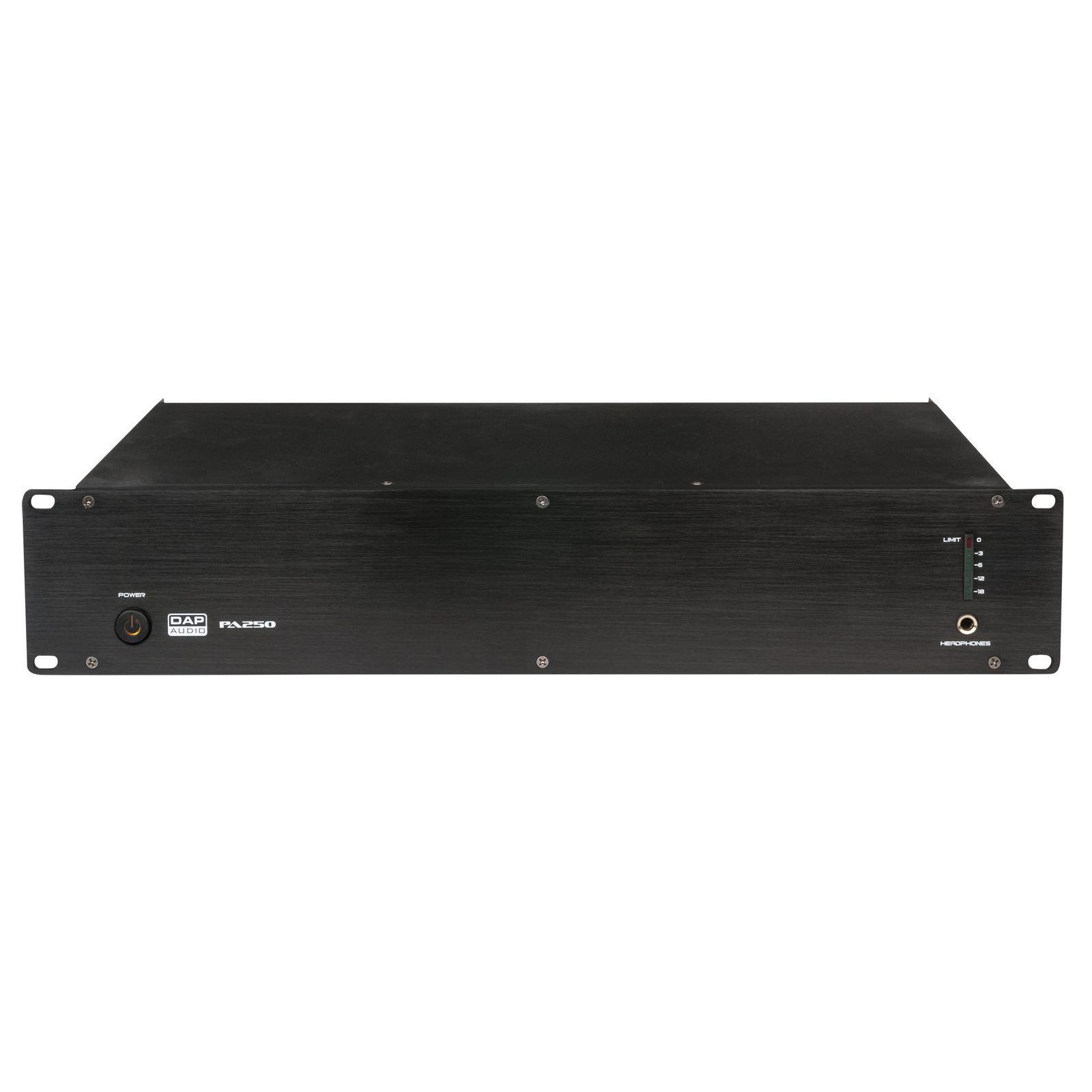 Amplificatore mono PA-250 250W 100V/8Ω 19" 2U - DAP D6160
