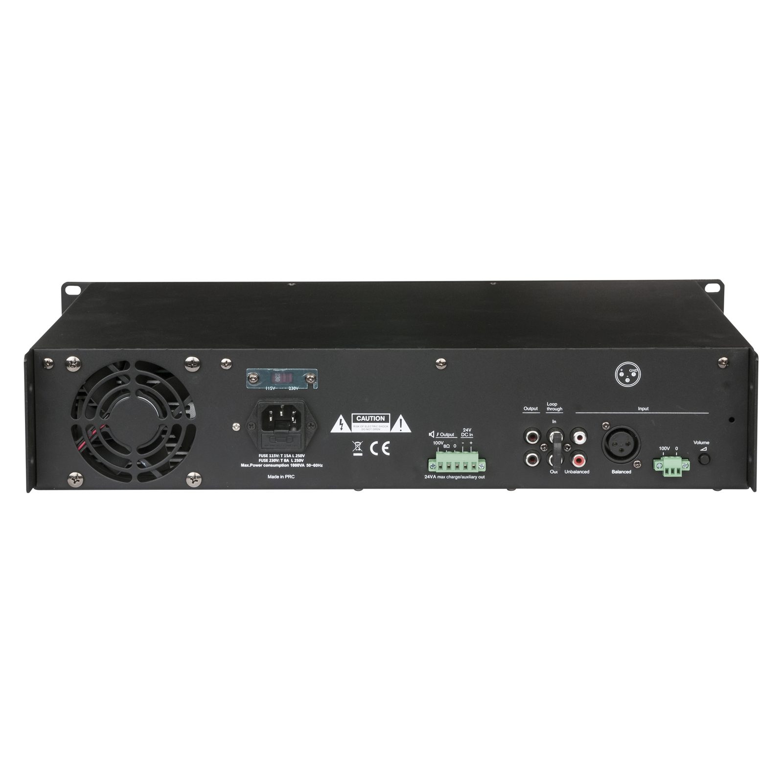 Amplificatore mono PA-500 500W 100V - DAP D6161