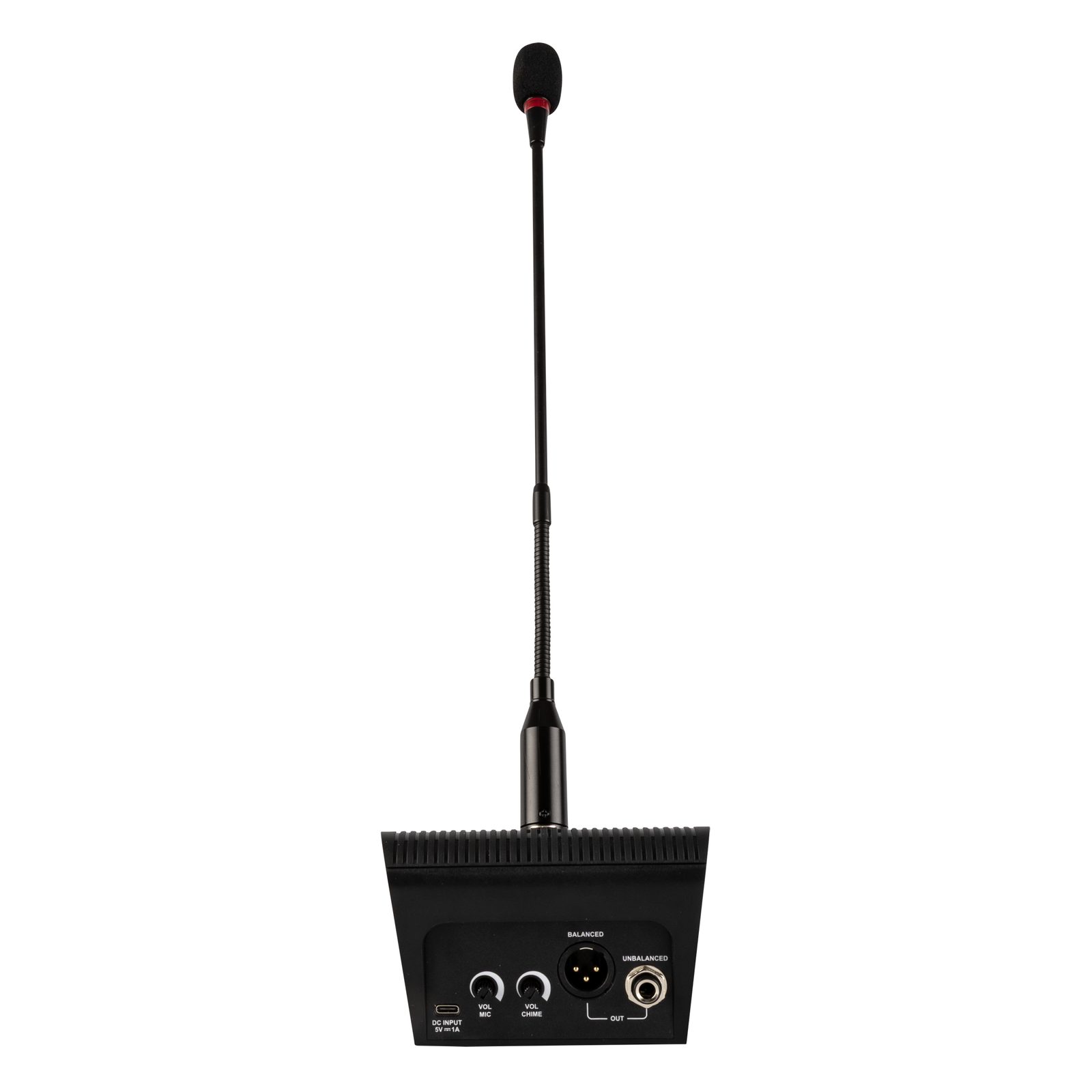 Microfono a condensatore per annunci BLI-10 con push-to-talk e collo d'oca - DAP D6192