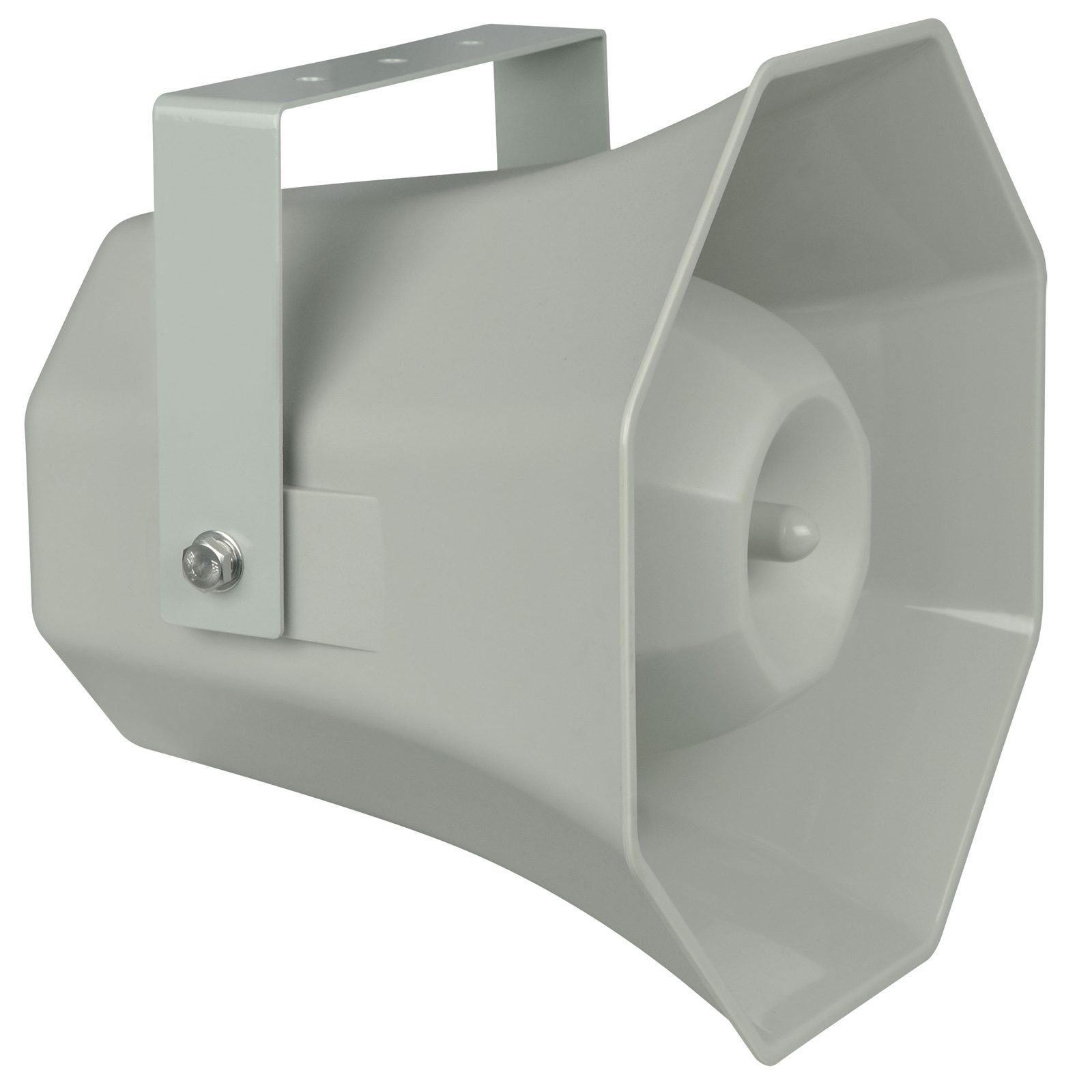 Altoparlante a tromba quadrata passivo 2-vie 80W 100V IP66 grigio chiaro - DAP D6546