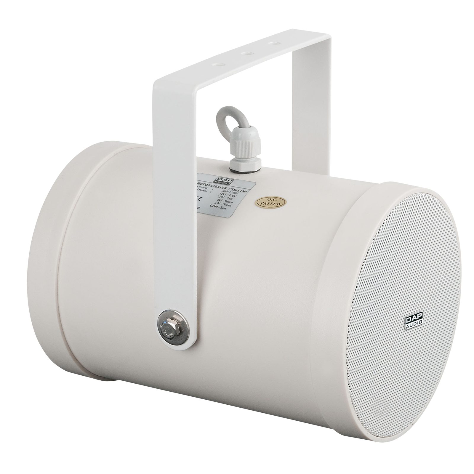 Altoparlante proiettore bidirezionale passivo 12W 100V 2x5" IP55 bianco - DAP D6552