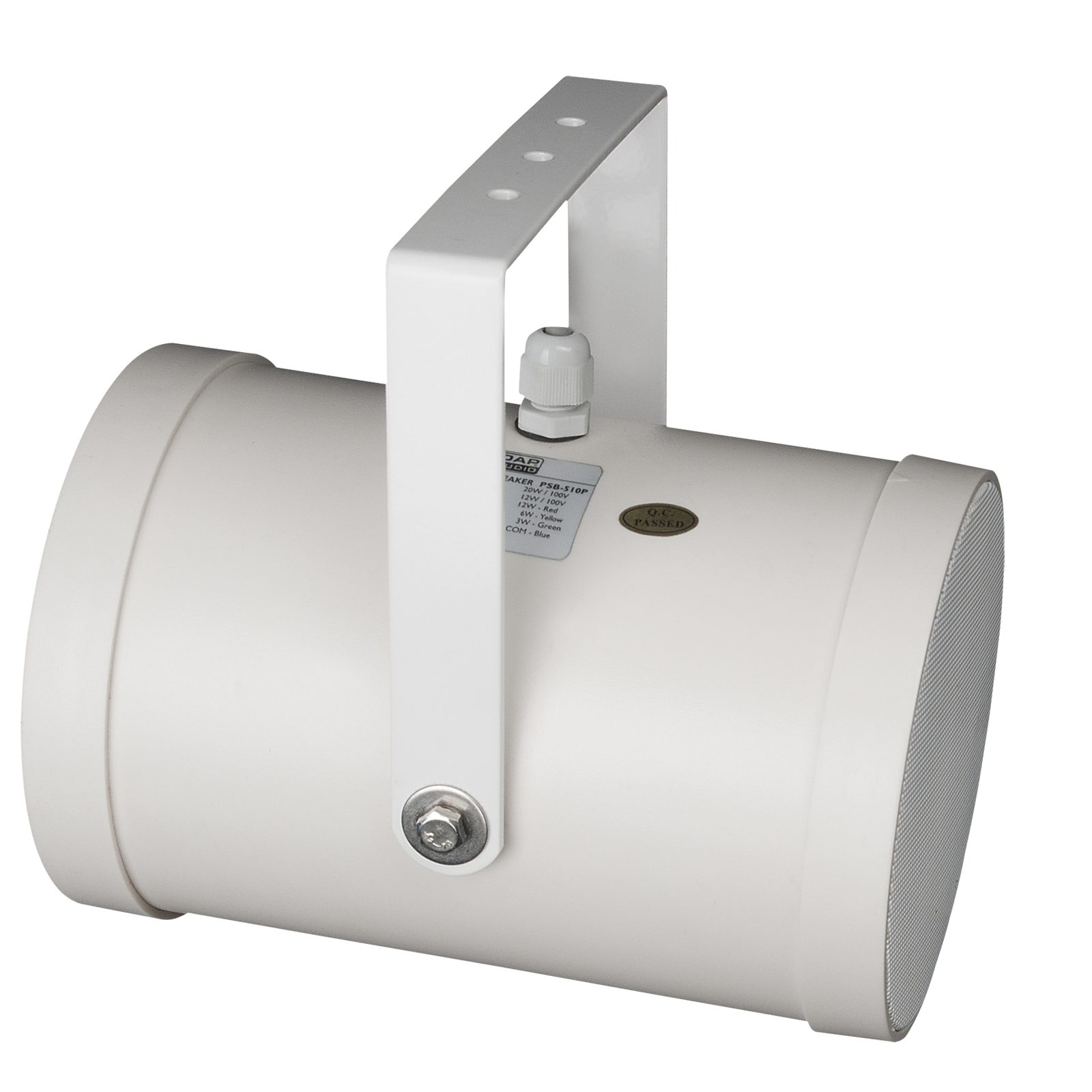 Altoparlante proiettore bidirezionale passivo 12W 100V 2x5" IP55 bianco - DAP D6552