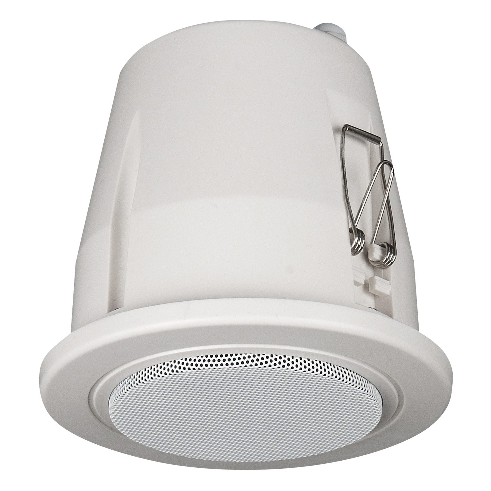 Altoparlante da soffitto a incasso passivo bianco 4 pollici 6W 100V IP55 ABS - DAP D6577