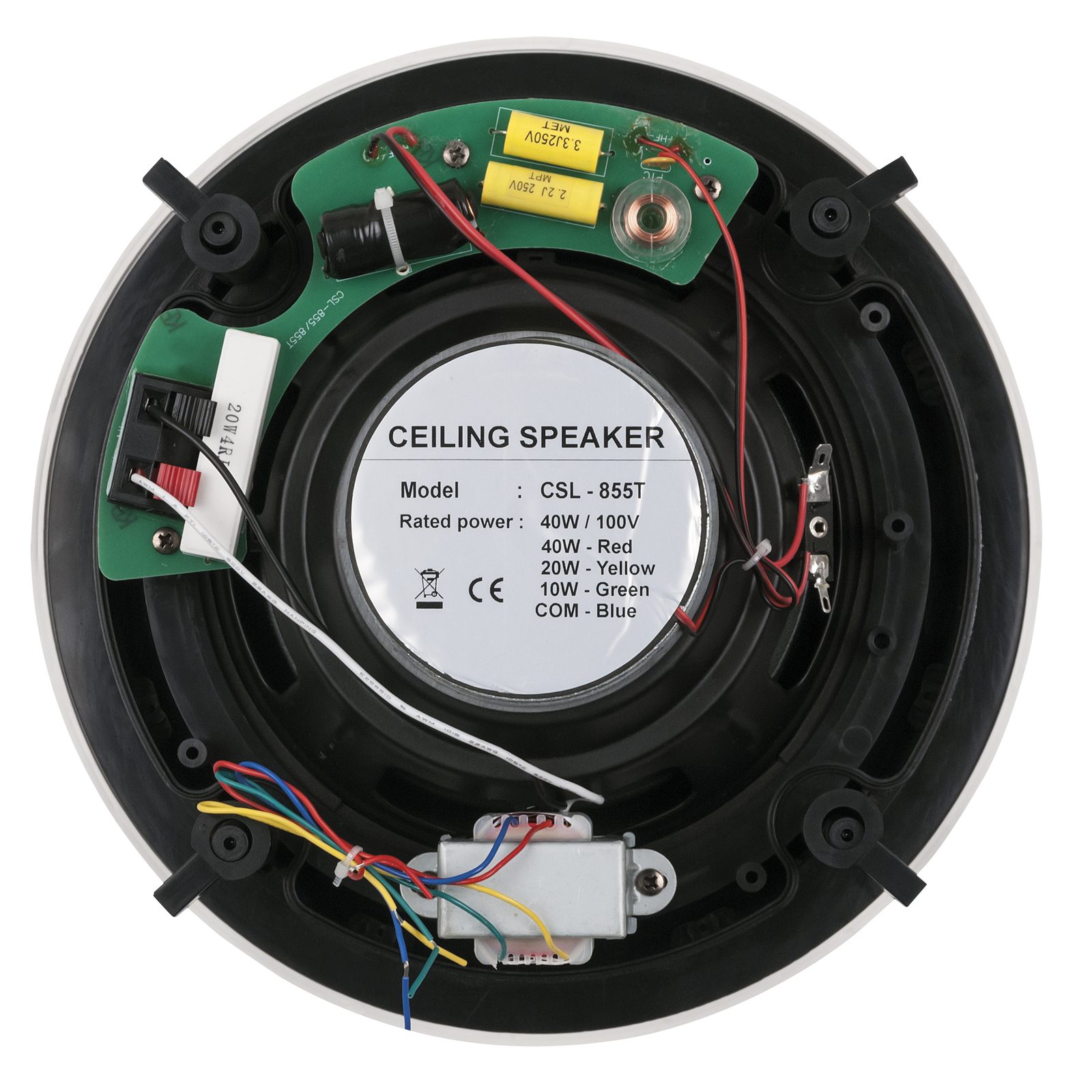 Altoparlante passivo da soffitto 8" 40W 100V 2 vie - DAP D6581