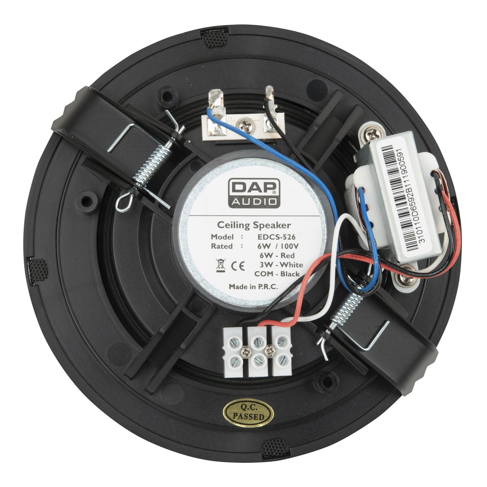 EDCS-526 Altoparlante da incasso a soffitto 5" 6W 100V - DAP D6592B
