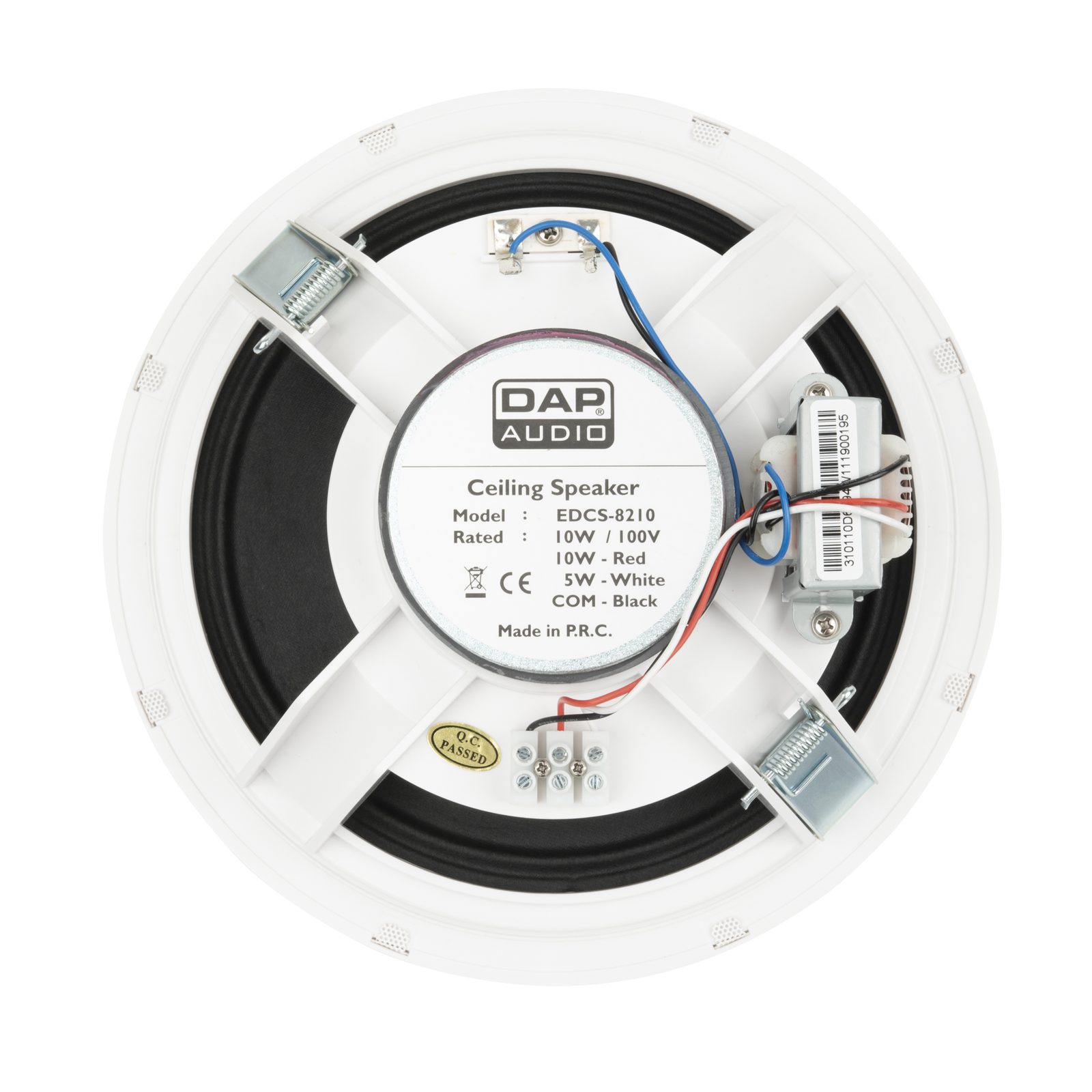 EDCS-8210 Altoparlante da incasso a soffitto 8" 10W 100V - DAP D6594W