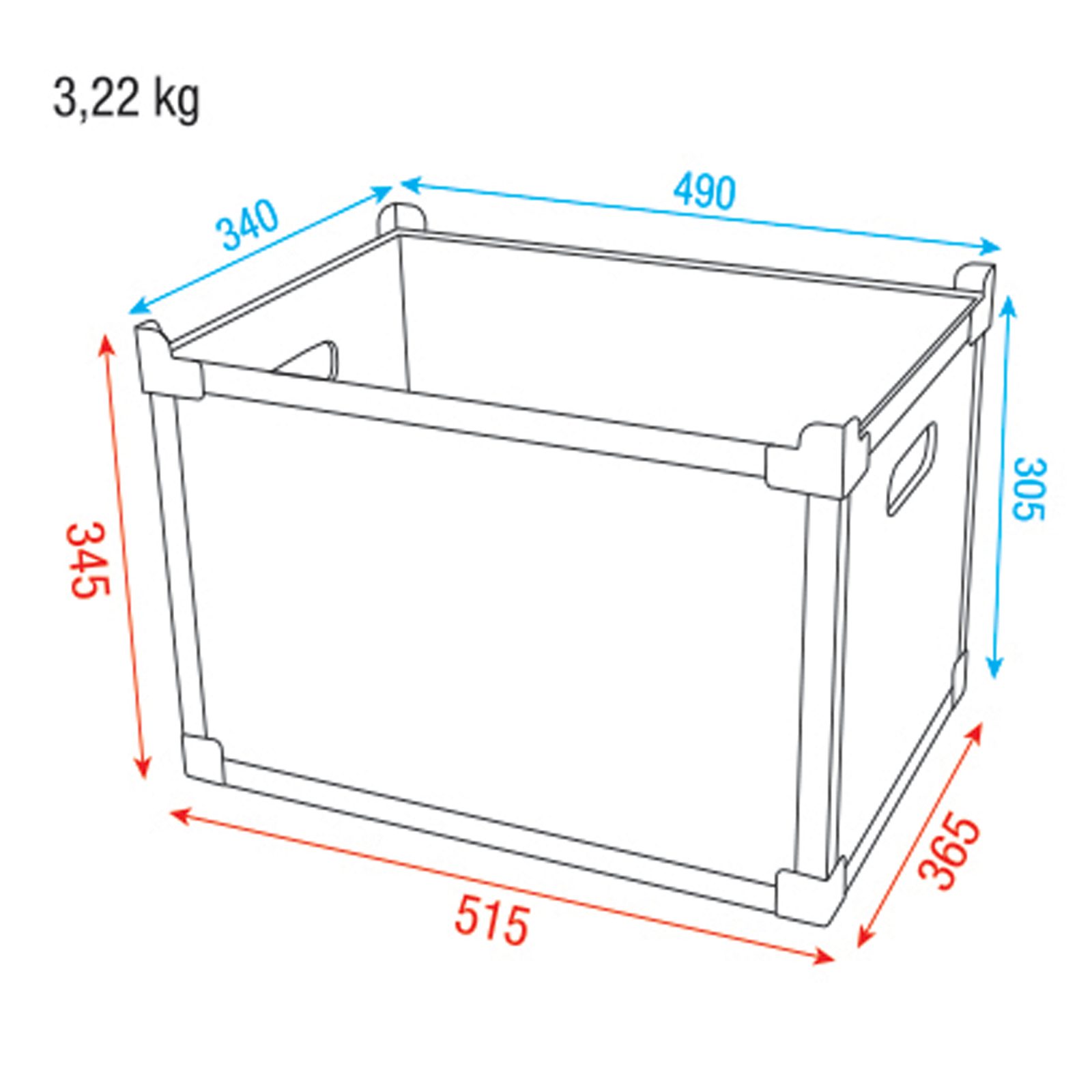 Stack Case Value Line H4 - Showgear D7004