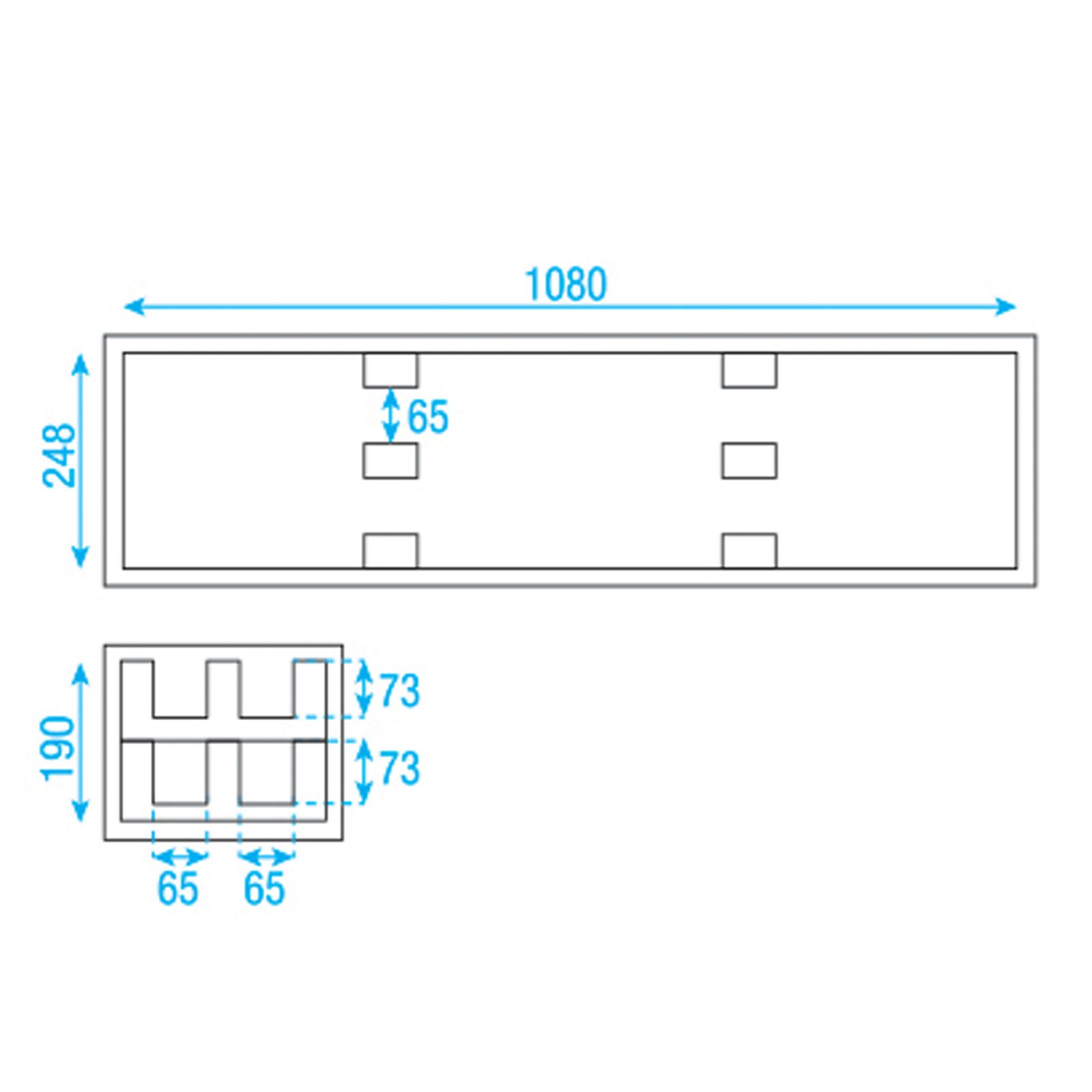 Case for 4x LED Bar Value Line - Showgear D7012