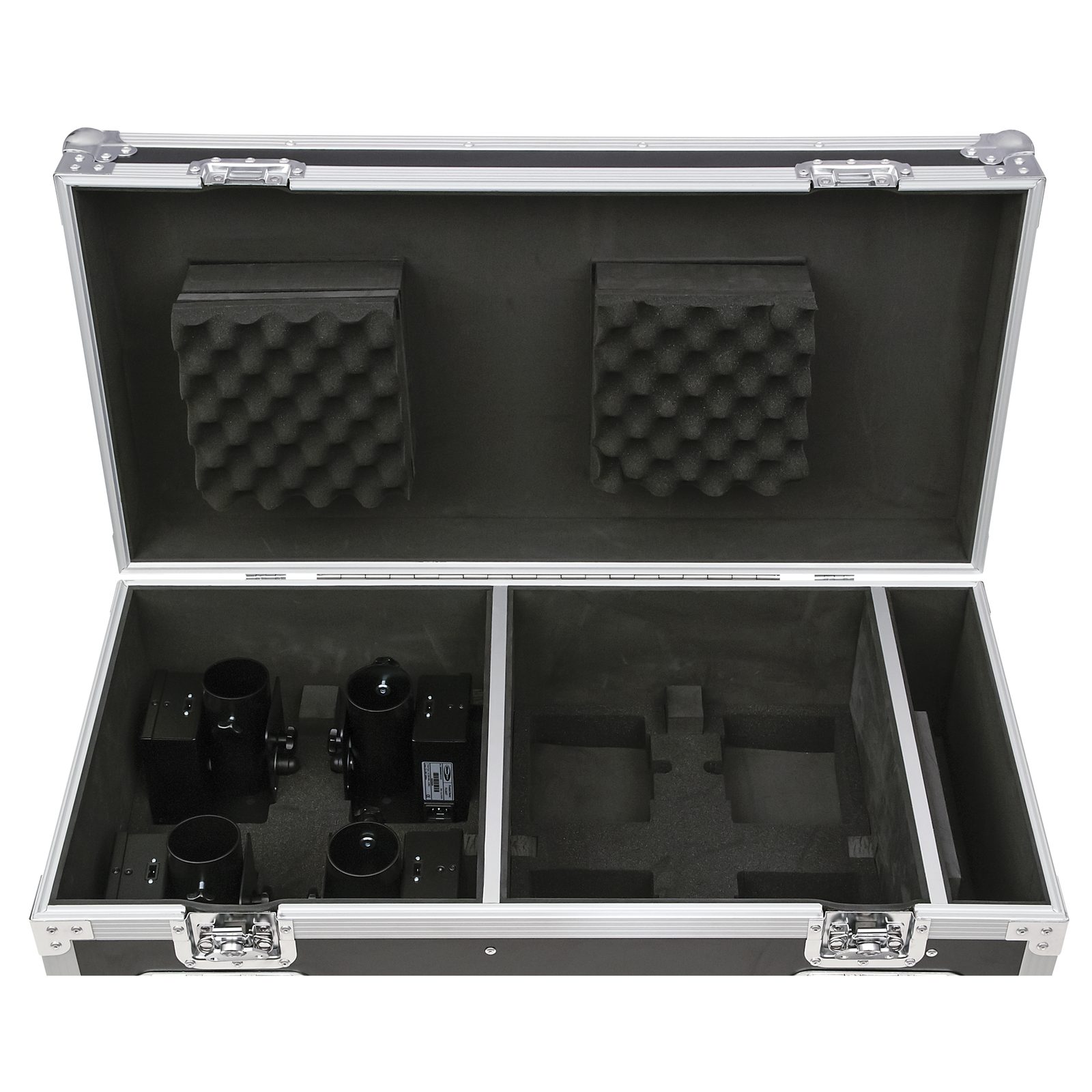Case per 8x FX Shot e 4x Base Plate 3 scomparti - Showtec D7025